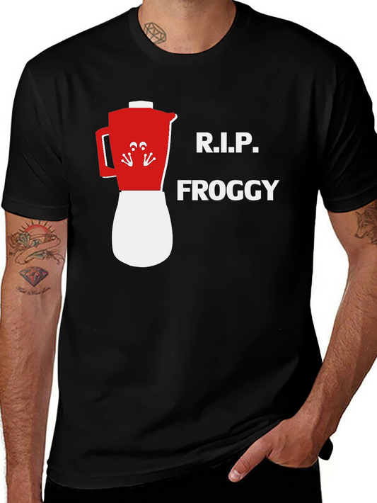 RIP Froggy T-Shirt: Funny Blender Humor Tee