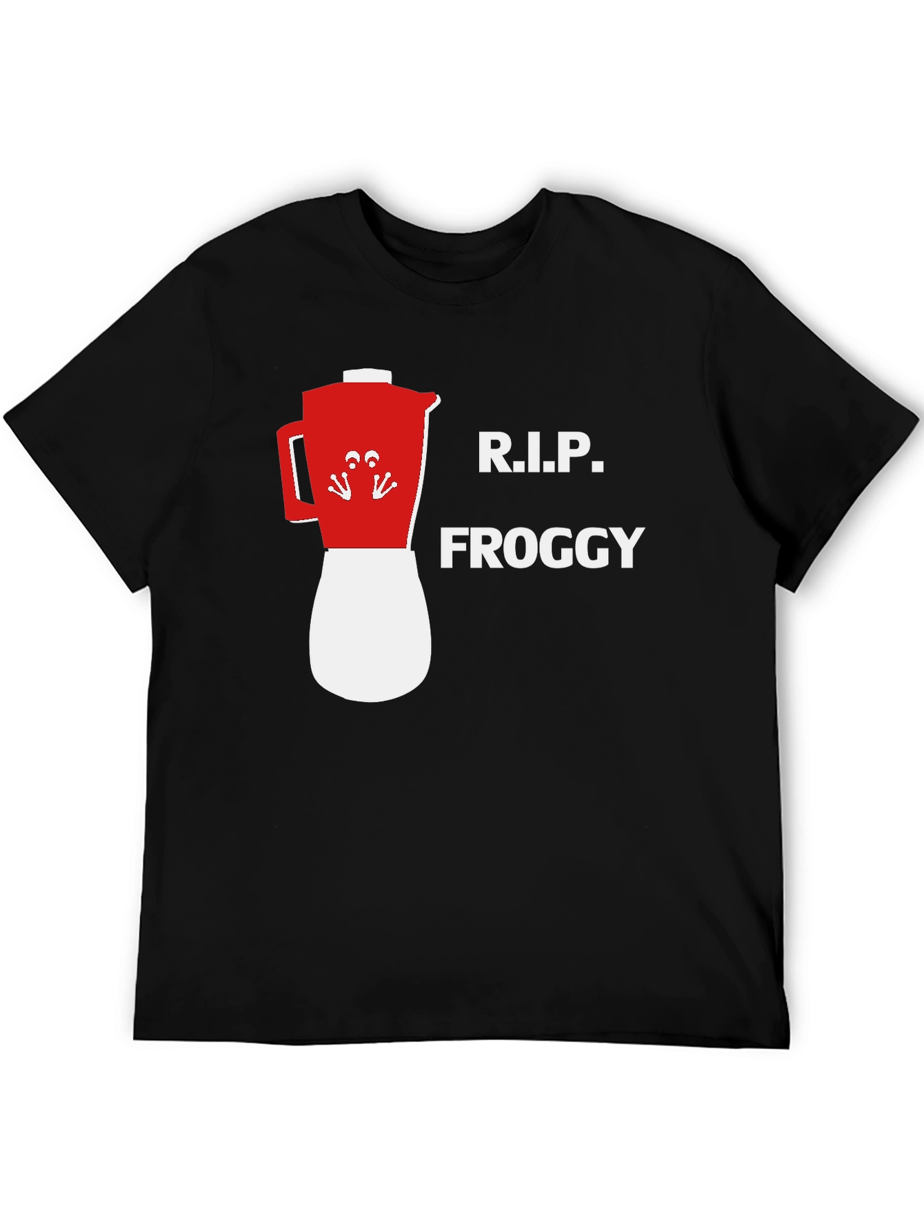 RIP Froggy T-Shirt: Funny Blender Humor Tee