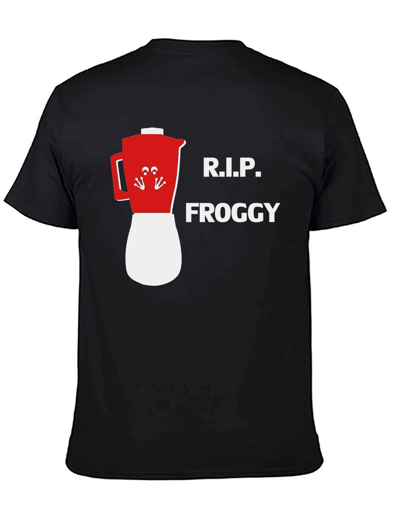 RIP Froggy T-Shirt: Funny Blender Humor Tee