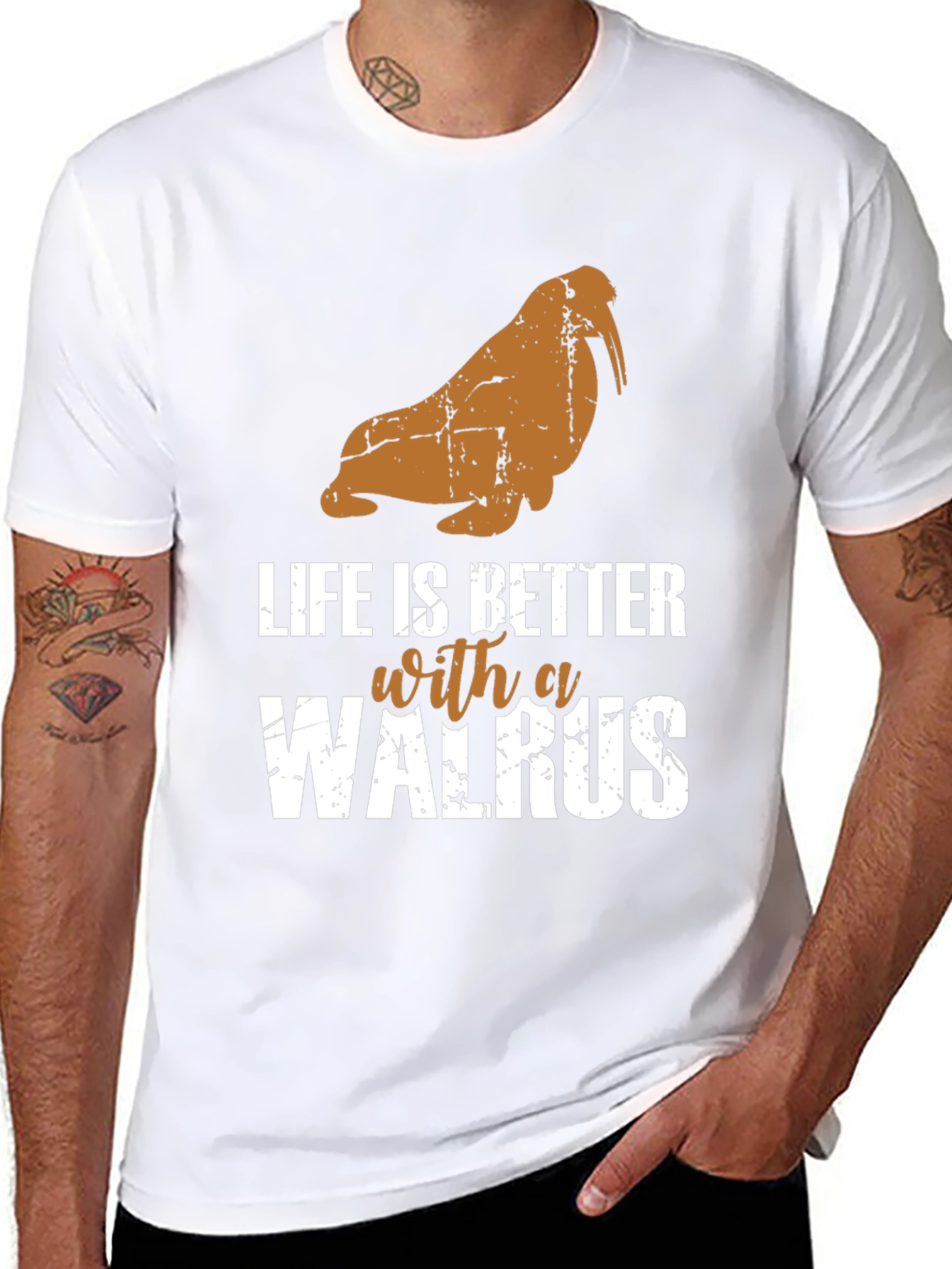 Life Is Better With A Walrus Graphic Tee