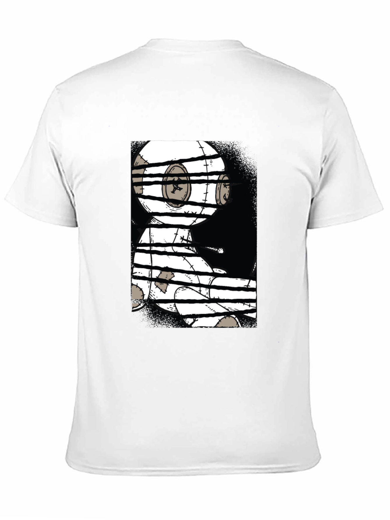 Graphic Print Black T-Shirt