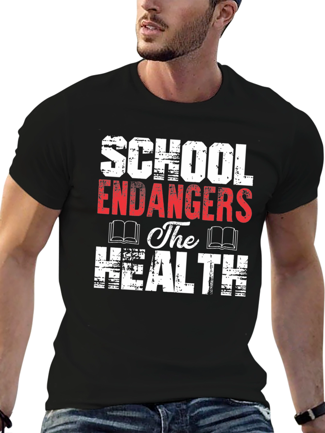 School Endangers The Health Graphic Tee