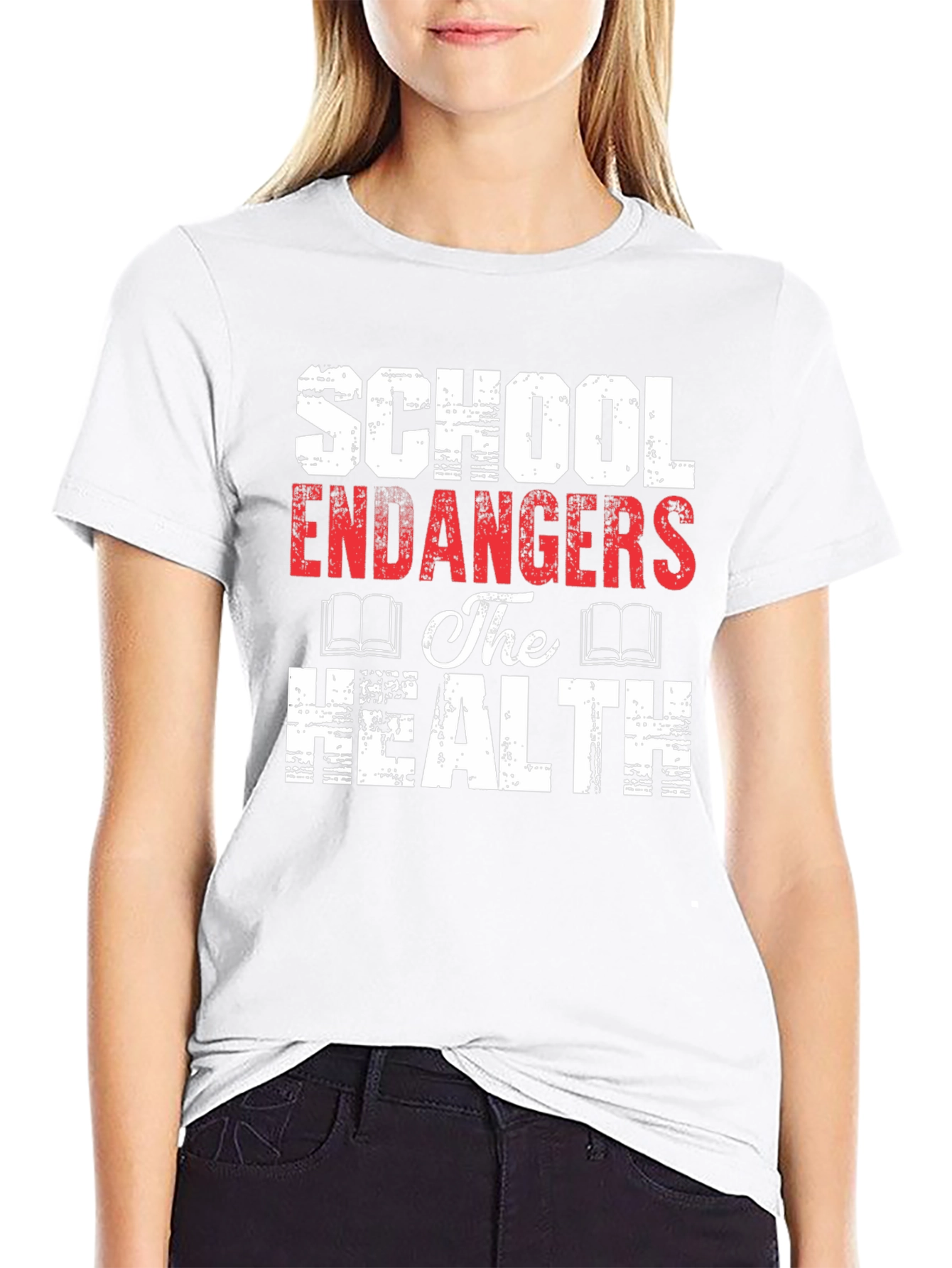 School Endangers The Health Graphic Tee