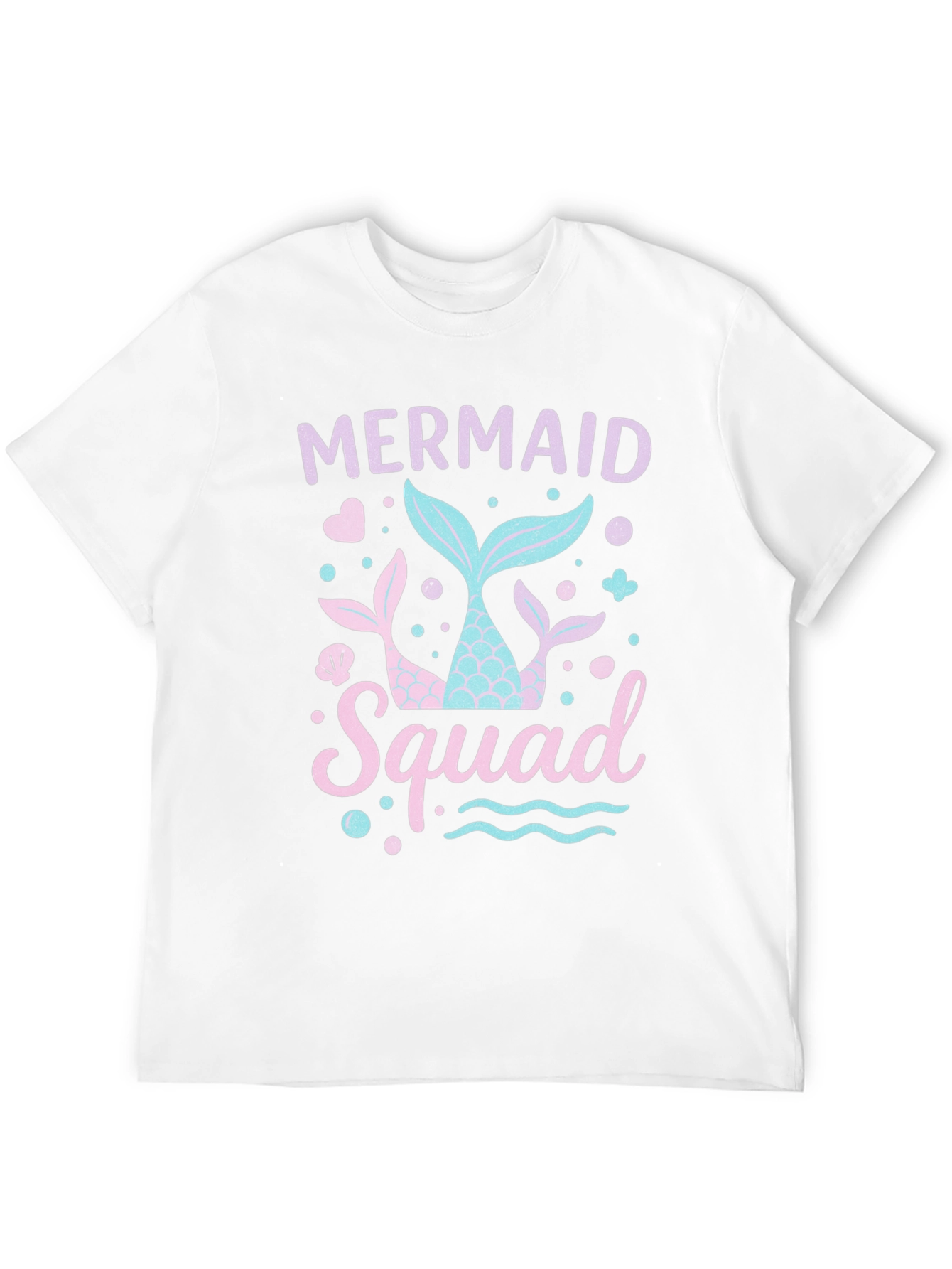 Mermaid Squad Black T-Shirt
