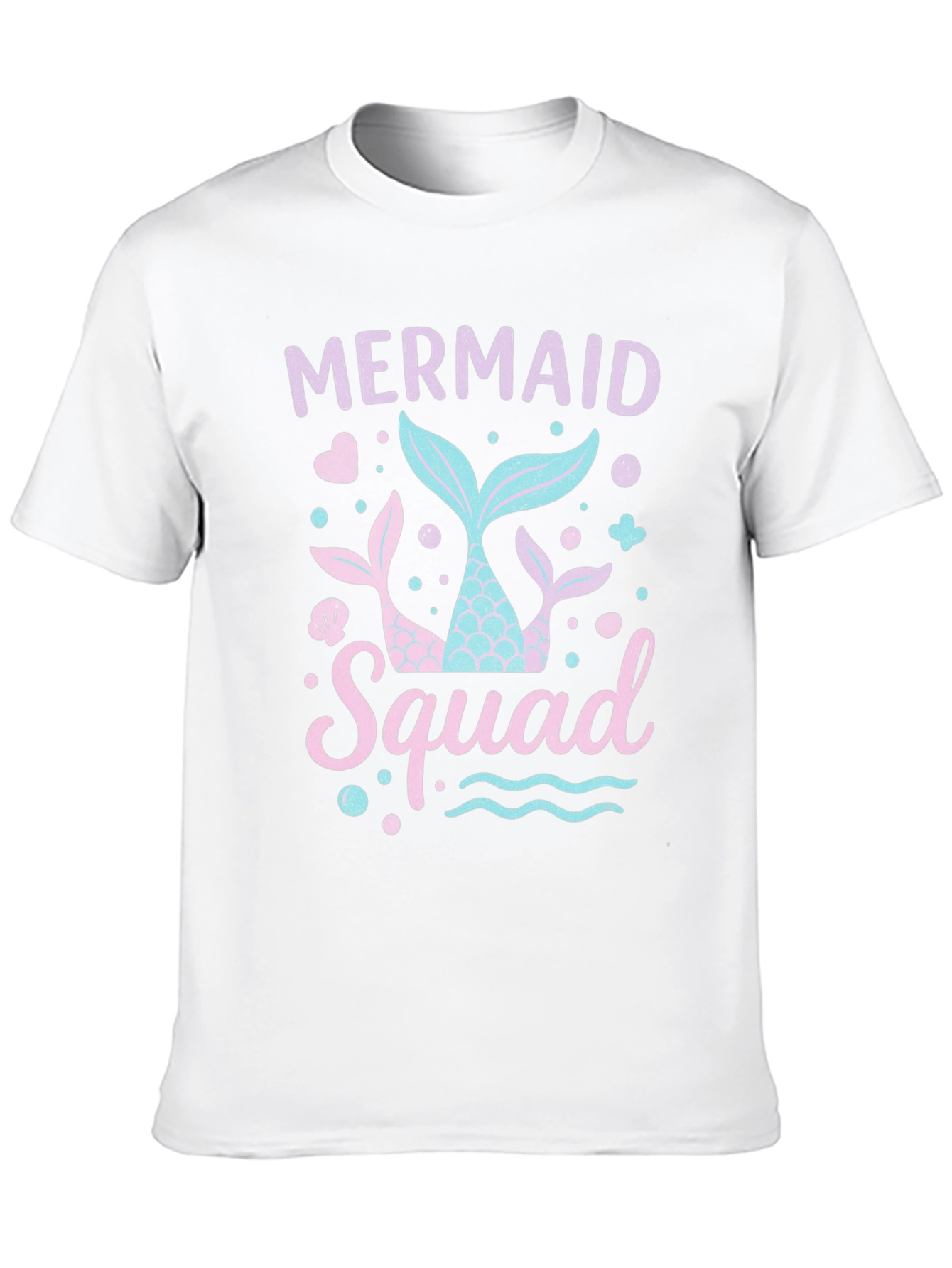 Mermaid Squad Black T-Shirt