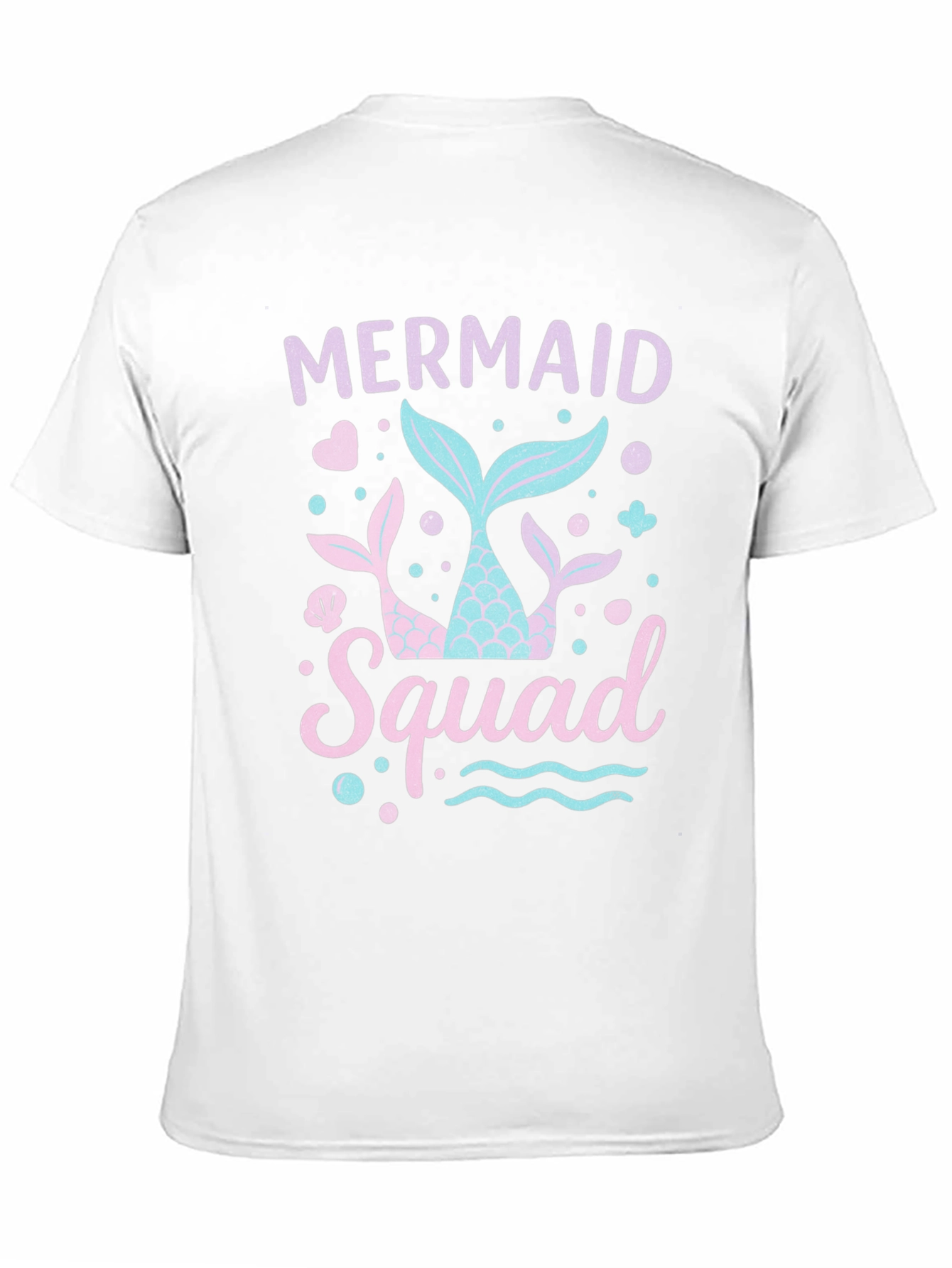 Mermaid Squad Black T-Shirt