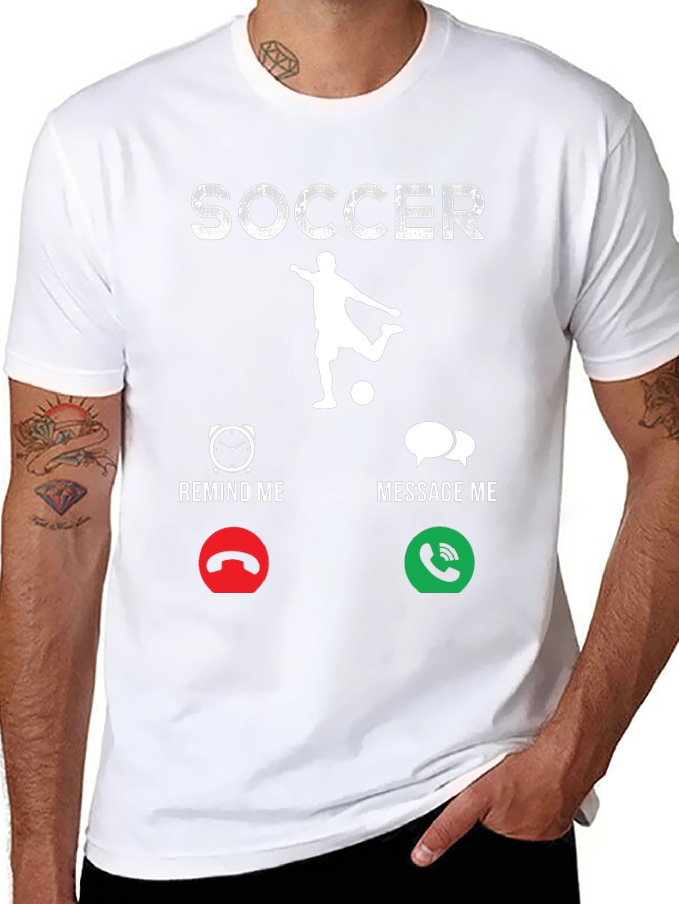 Soccer Remind/Message T-Shirt