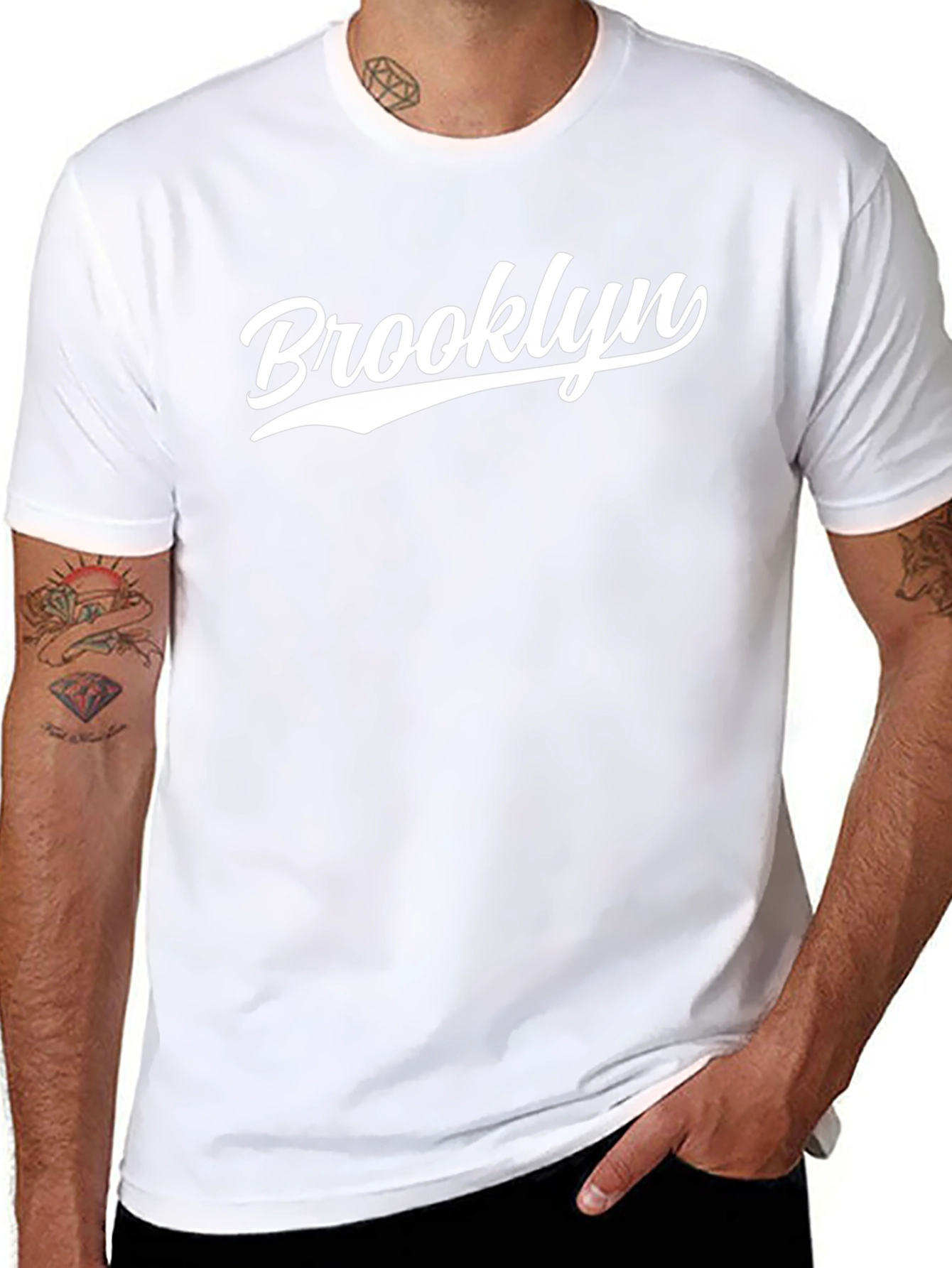 Brooklyn Graphic T-Shirt - Urban Style Black Tee
