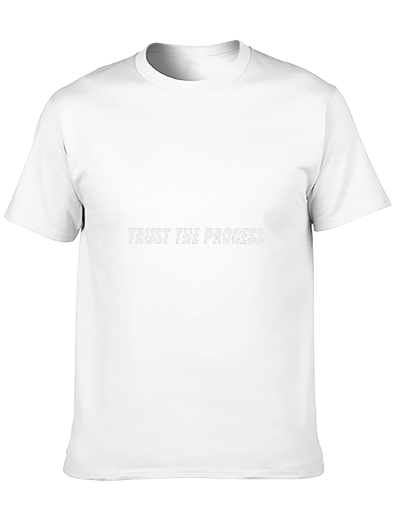 Trust the Process Black Tee