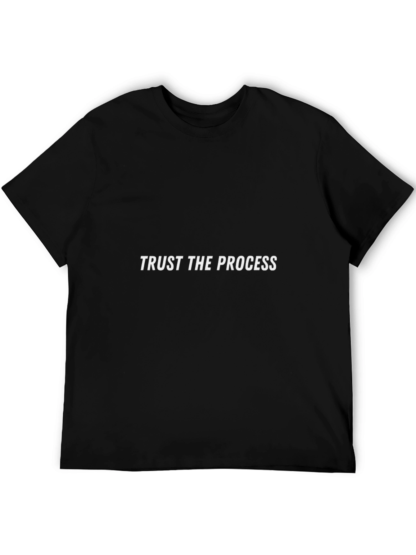 Trust the Process Black Tee