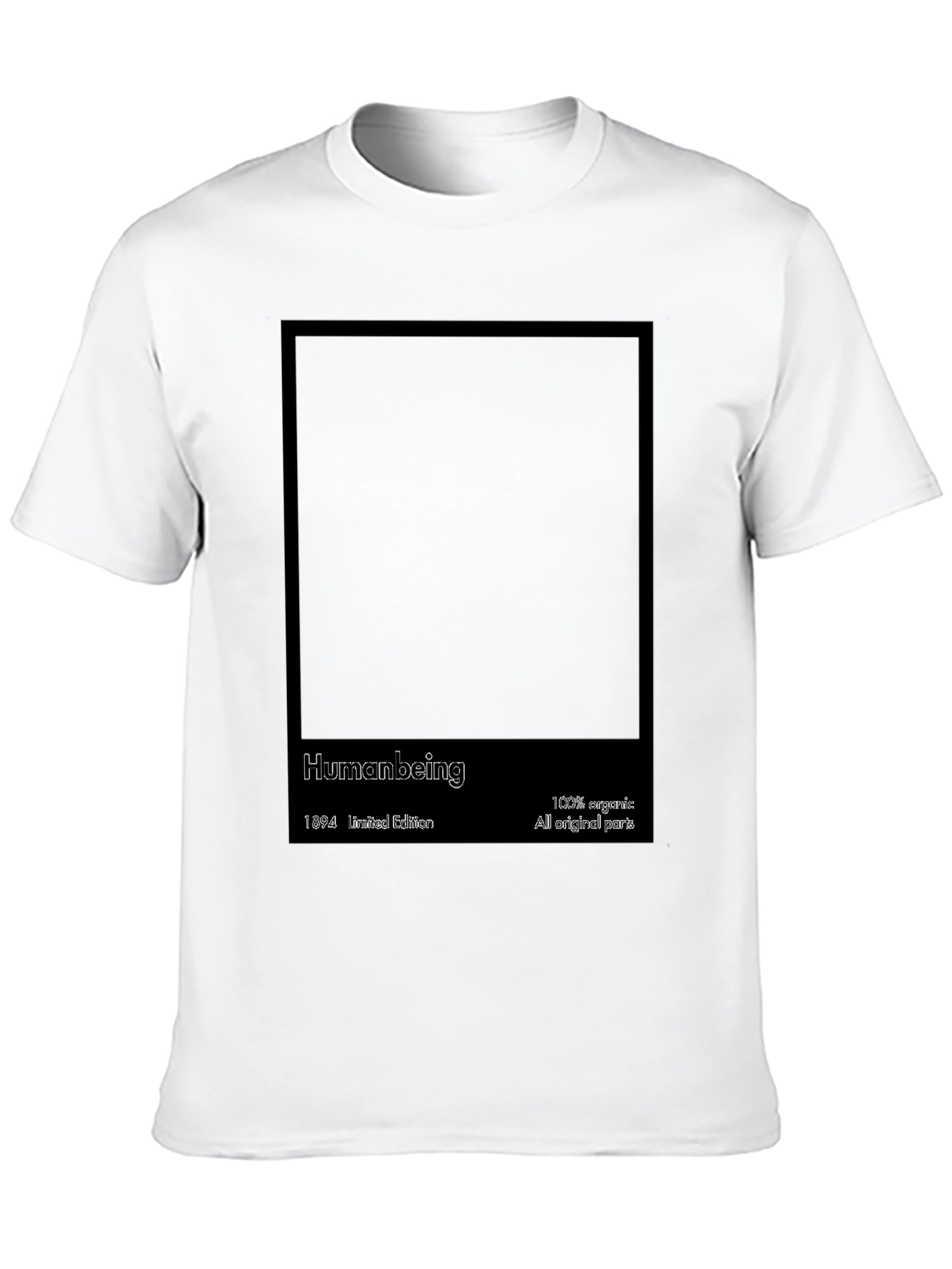 Humanbeing Organic Cotton Limited Edition Black T-Shirt