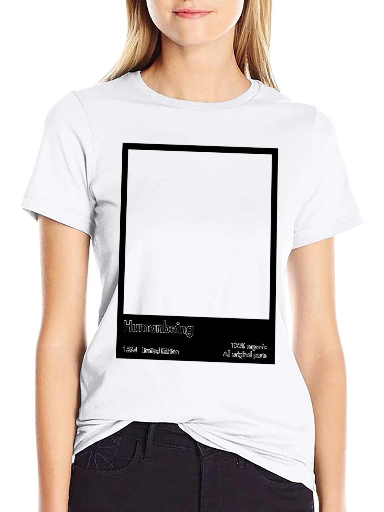Humanbeing Organic Cotton Limited Edition Black T-Shirt