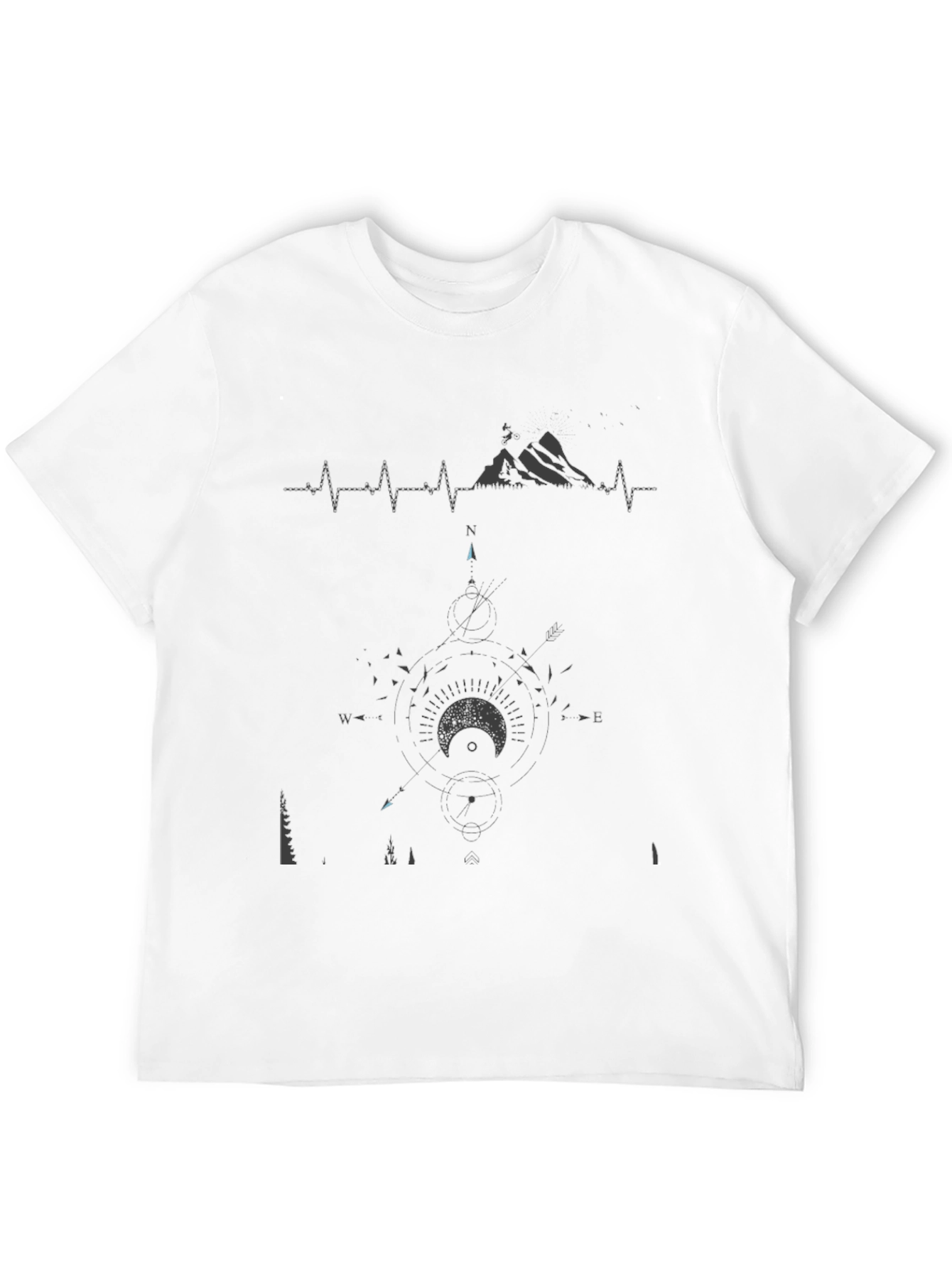 Mountain Heartbeat Graphic Tee