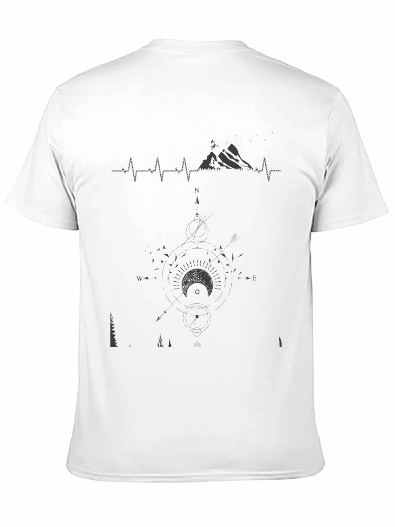 Mountain Heartbeat Graphic Tee