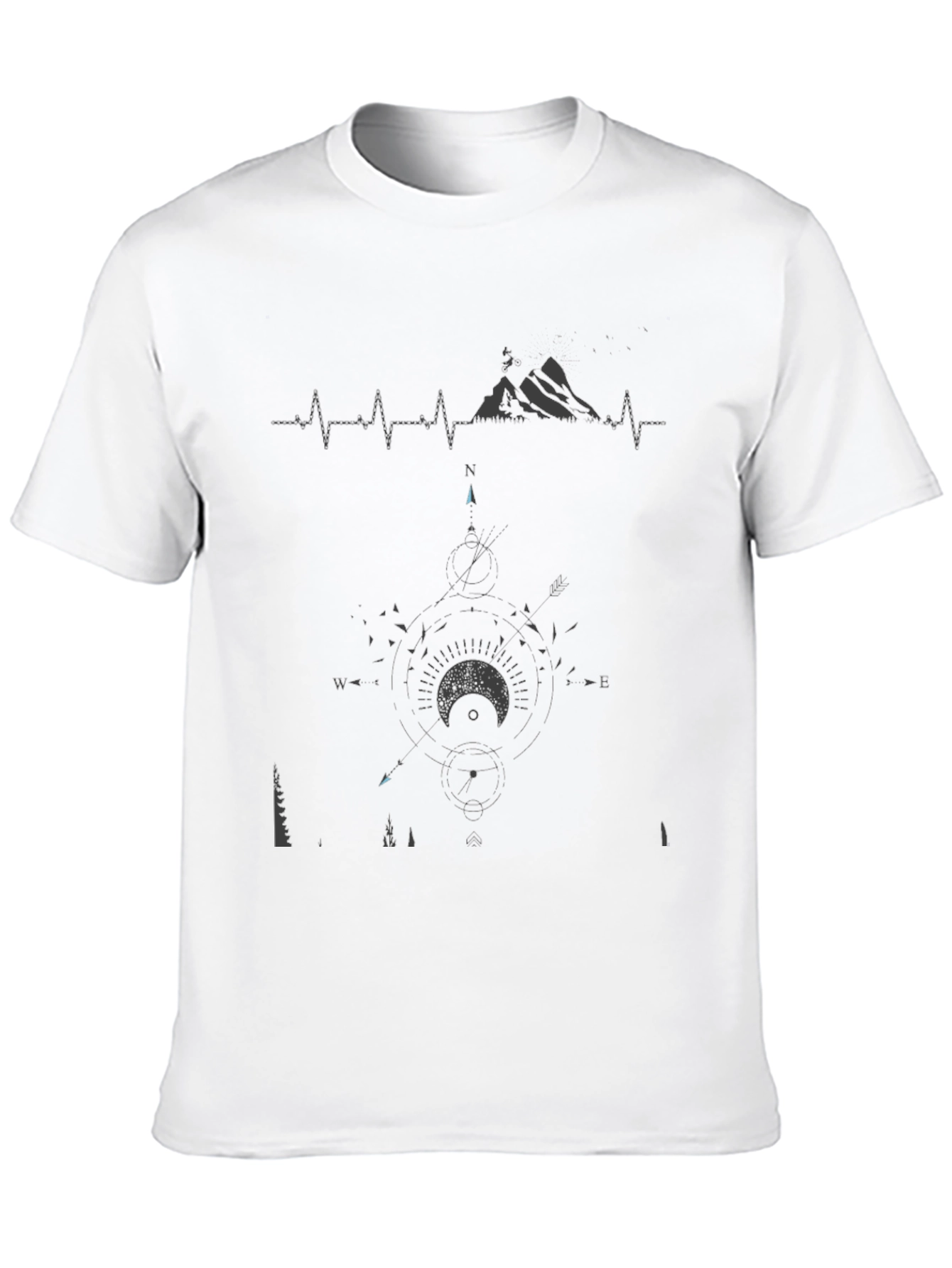 Mountain Heartbeat Graphic Tee