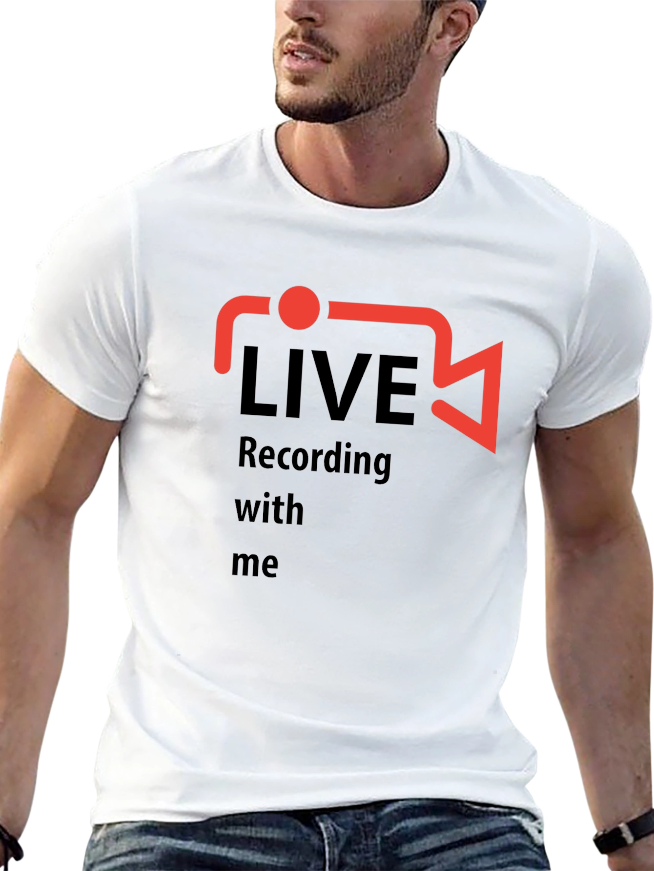 Live Recording Tee - Black