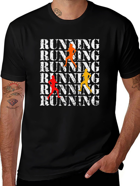 Running Graphic T-Shirt - Stylish Activewear