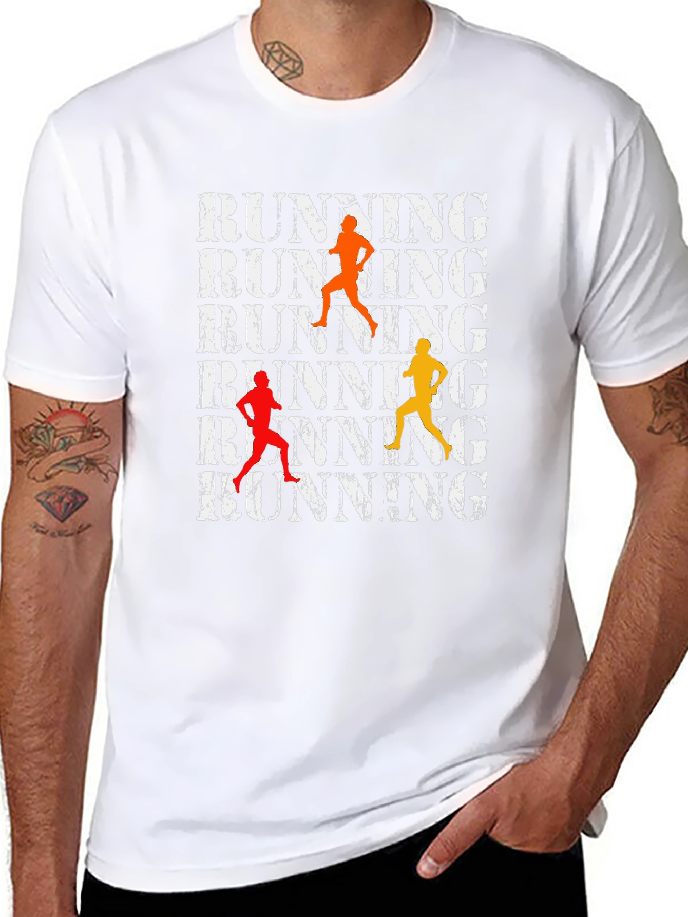 Running Graphic T-Shirt - Stylish Activewear