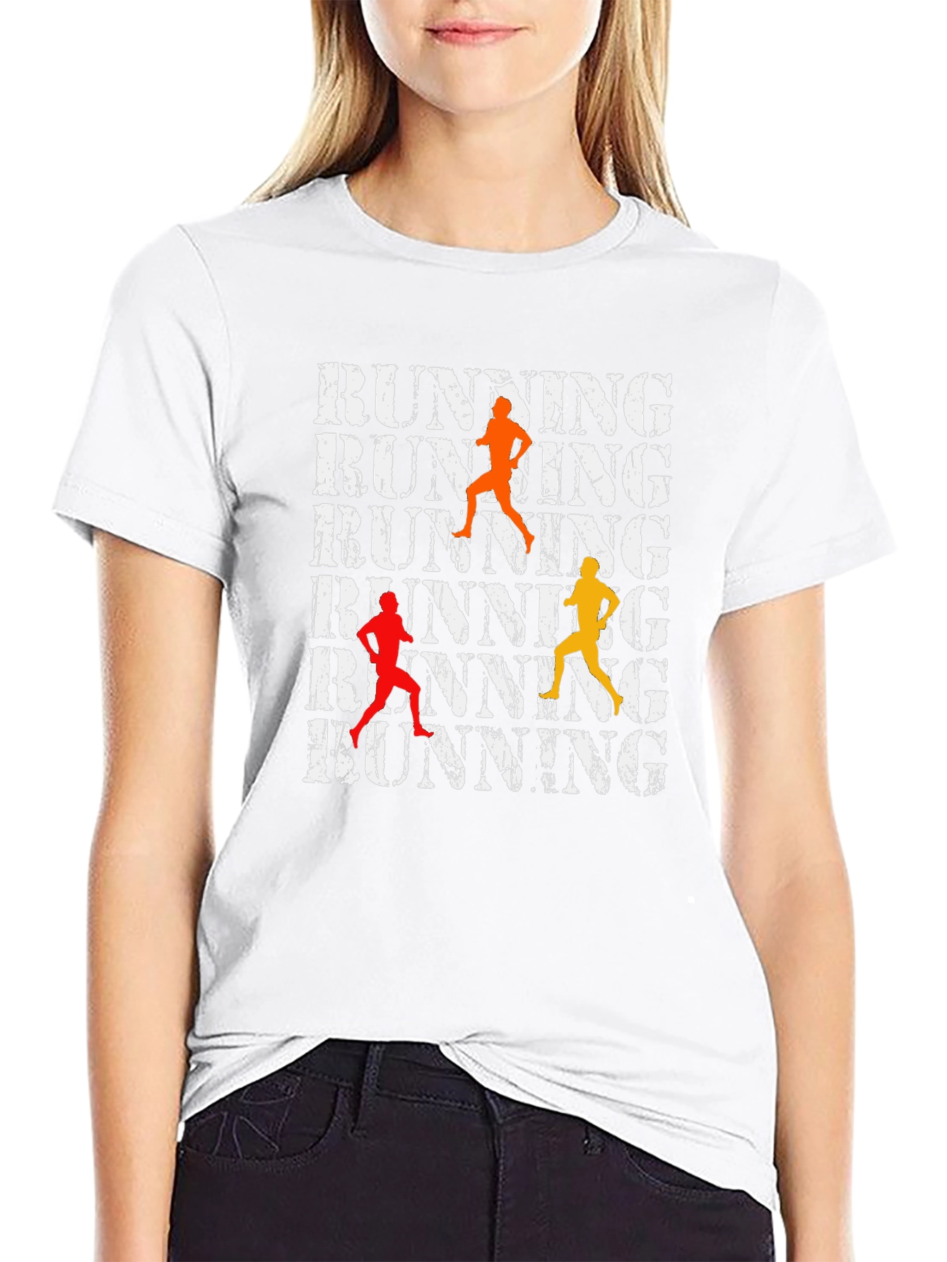 Running Graphic T-Shirt - Stylish Activewear