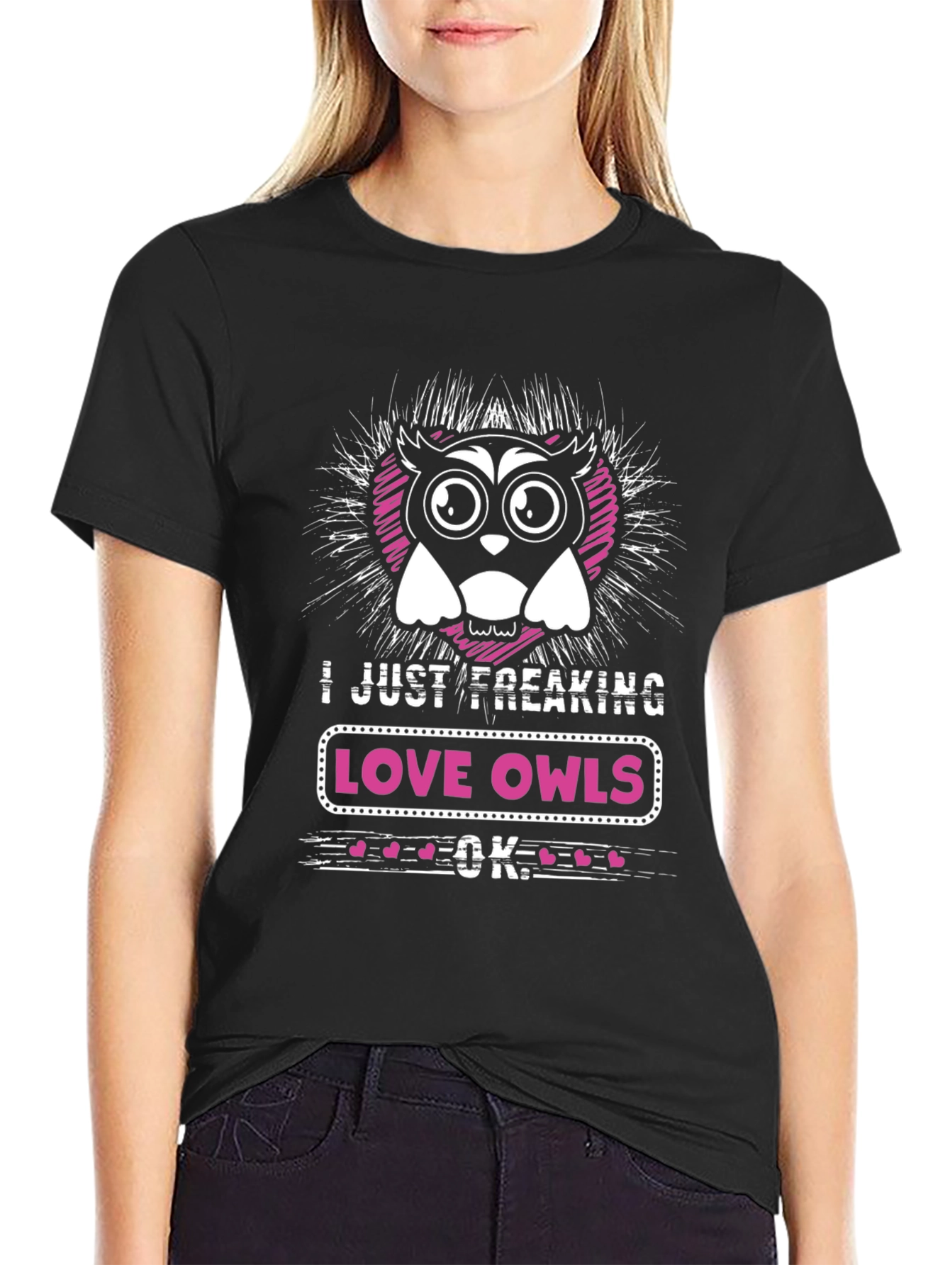 I Love Owls Graphic T-Shirt