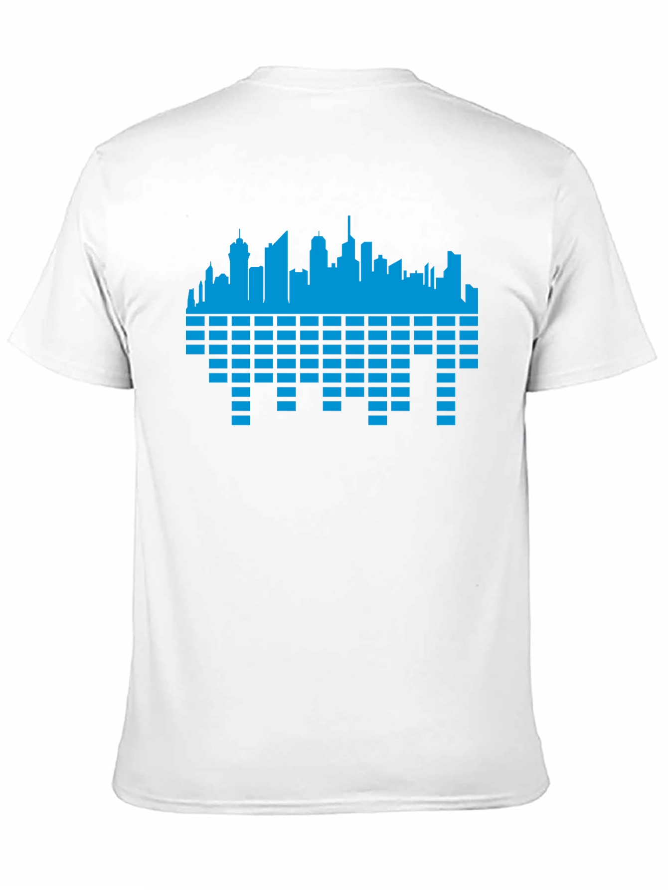 Cityscape Equalizer Graphic Tee