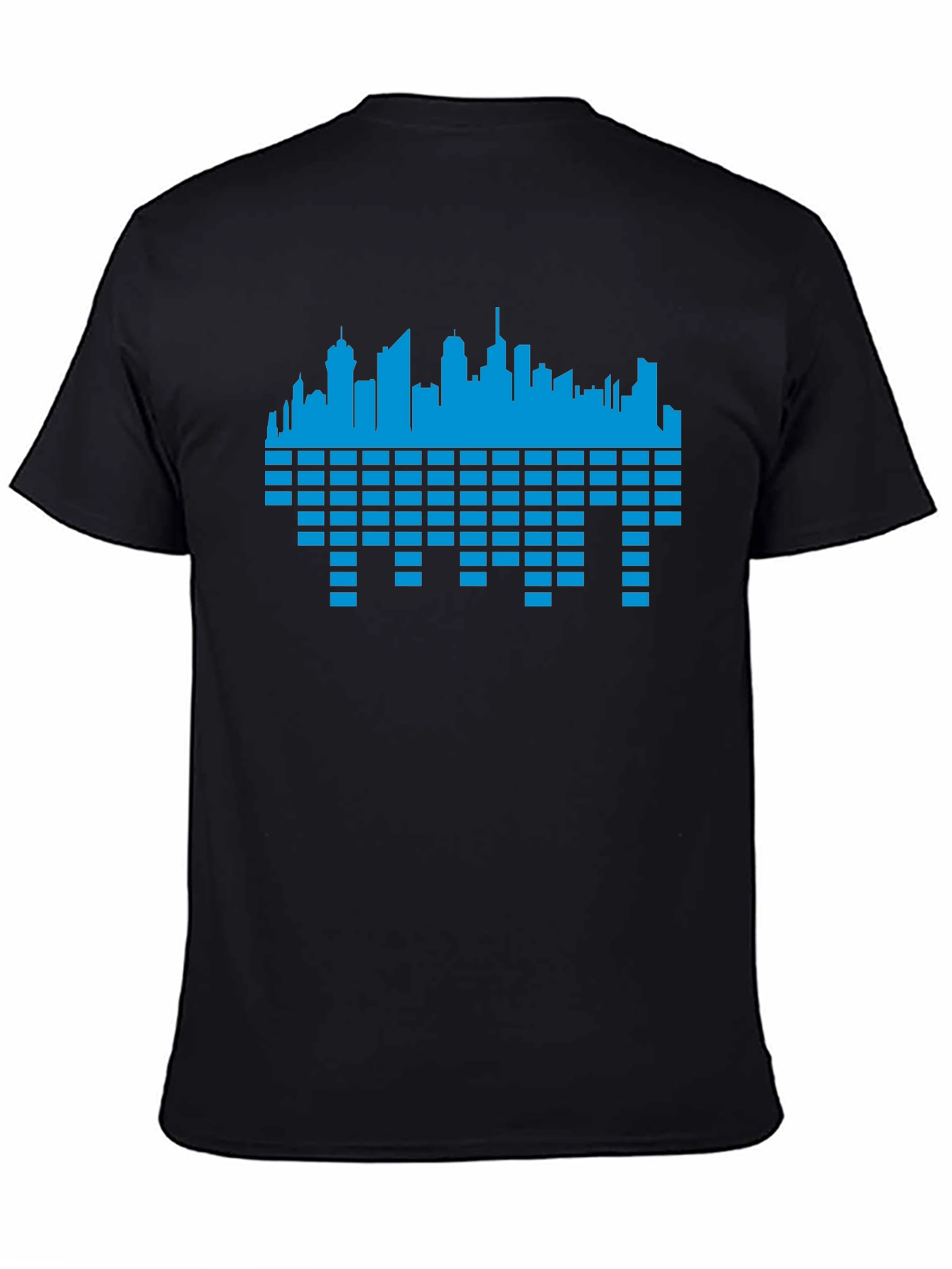 Cityscape Equalizer Graphic Tee