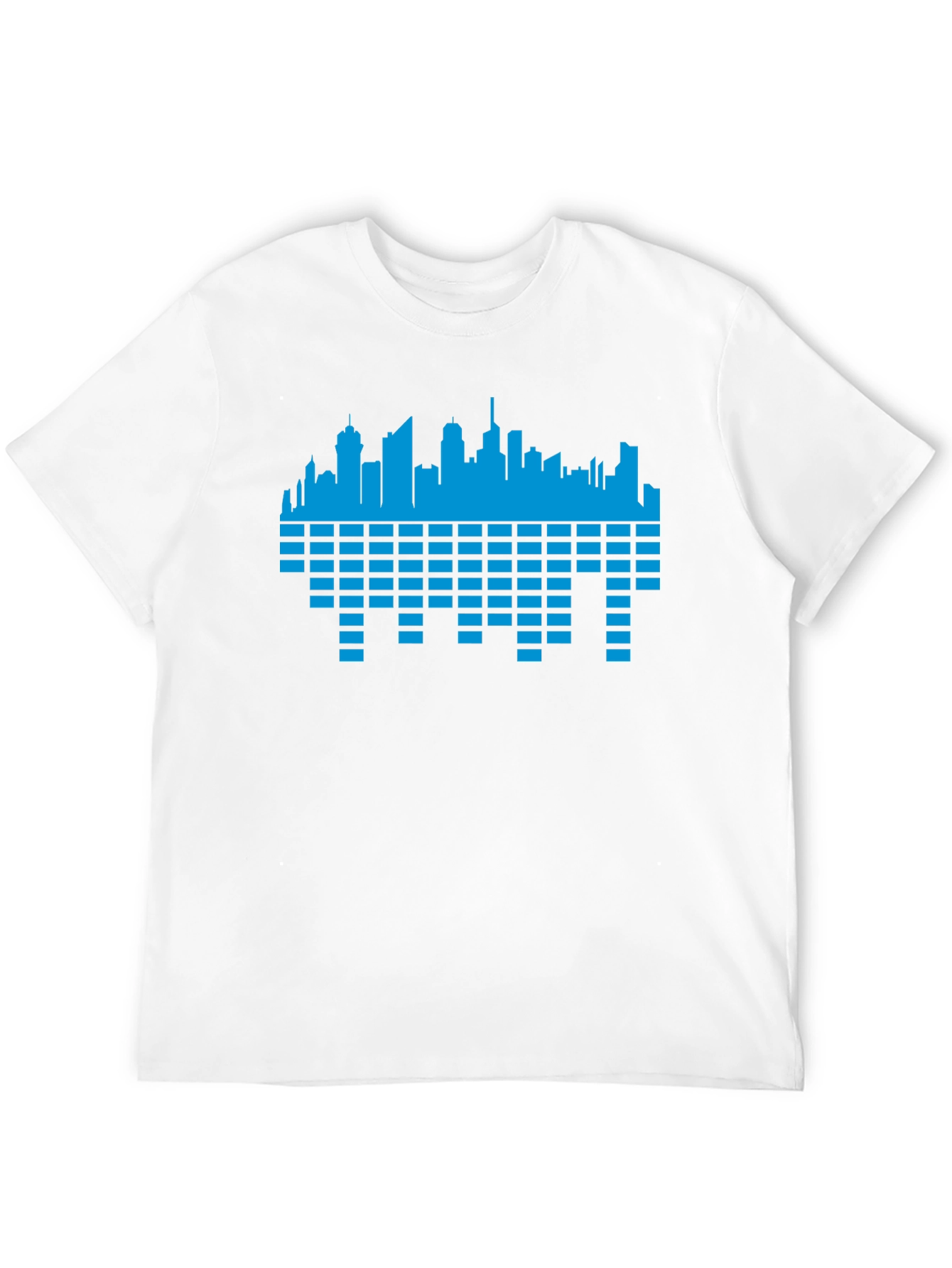 Cityscape Equalizer Graphic Tee