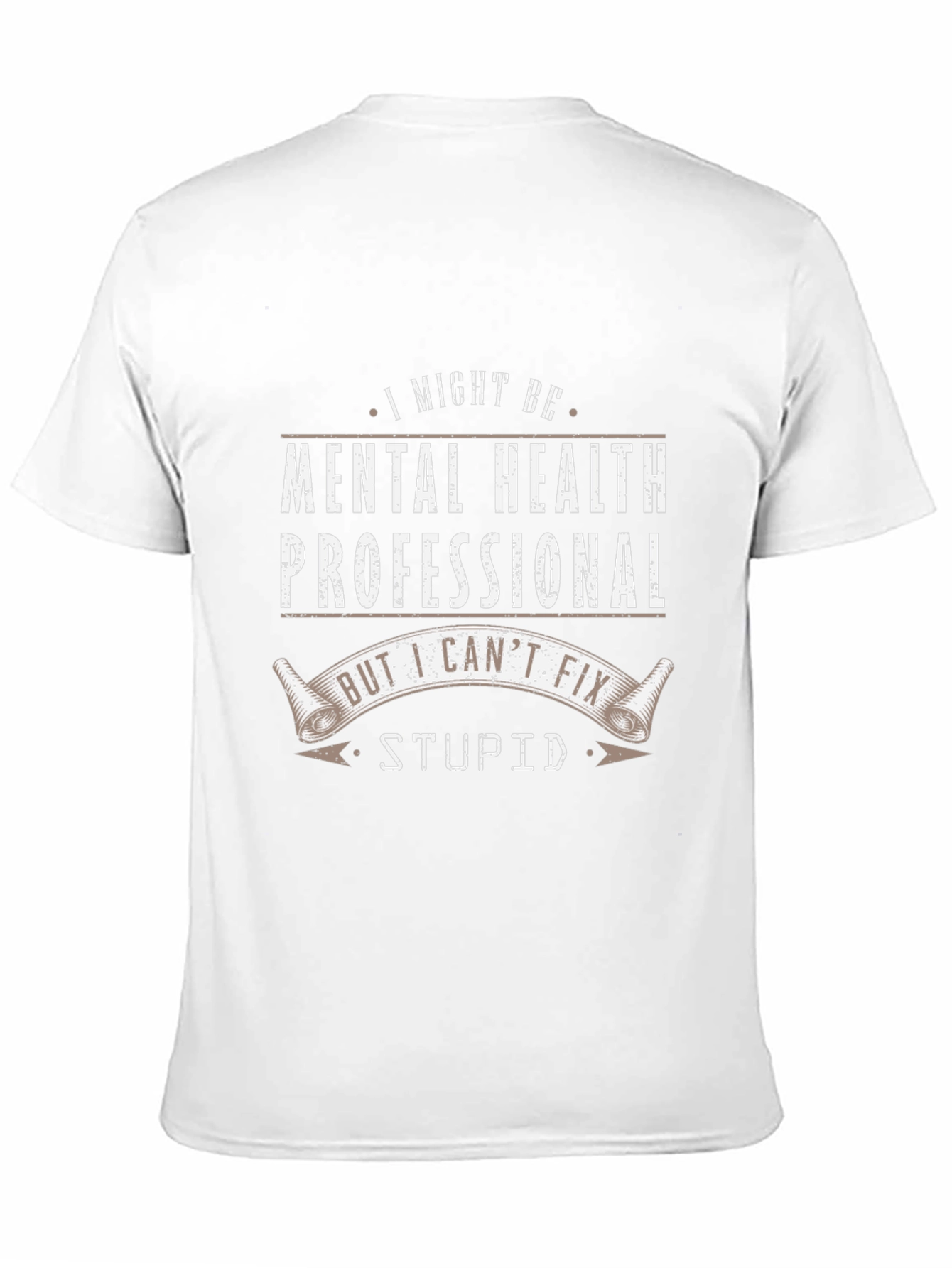 Mental Health Professional Novelty T-Shirt