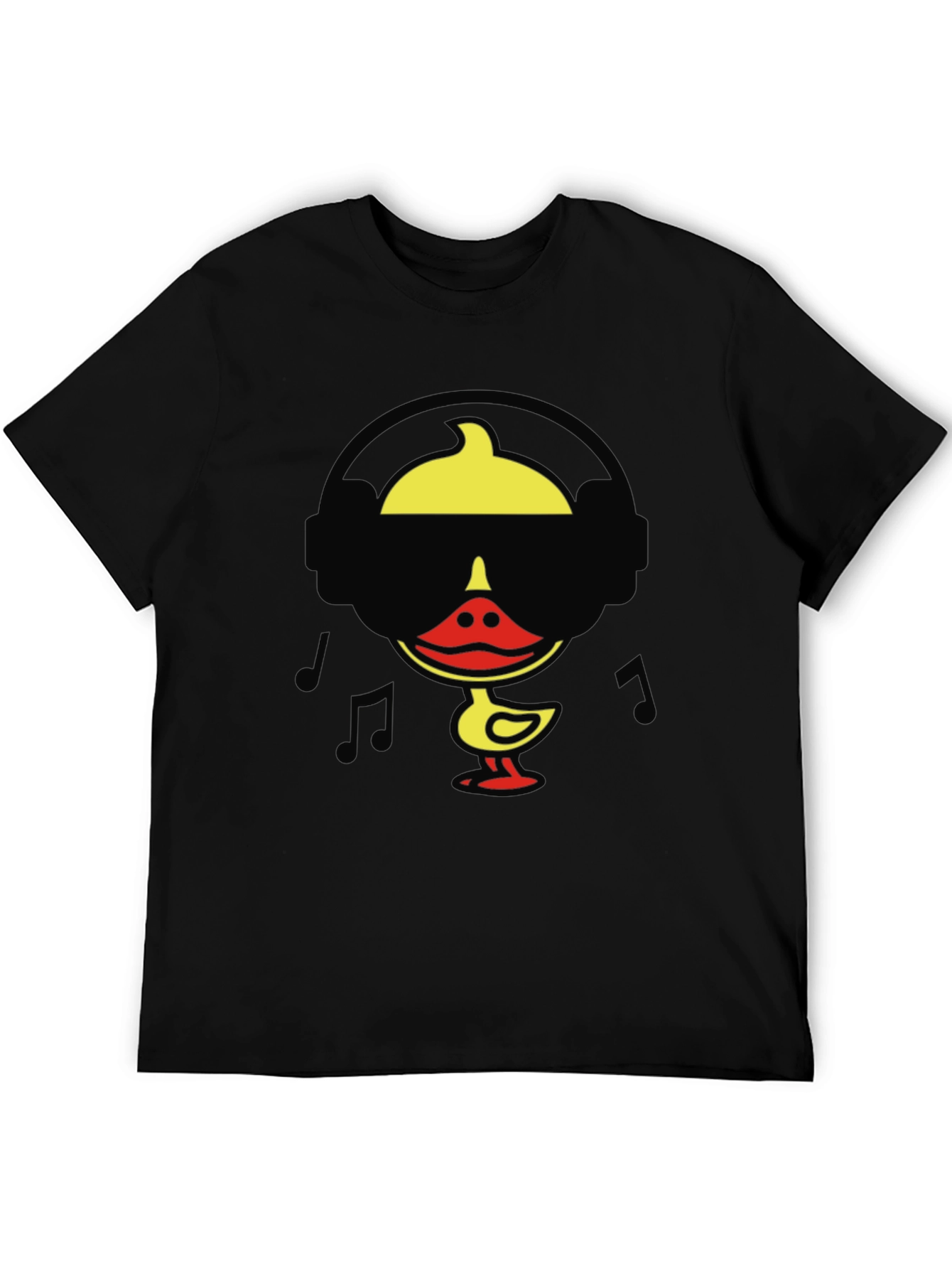Cool Duck DJ Graphic Tee - Black