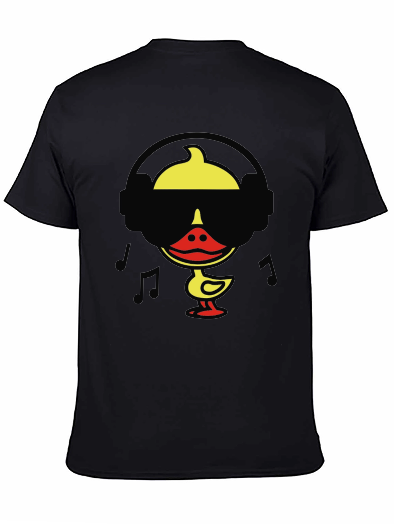 Cool Duck DJ Graphic Tee - Black