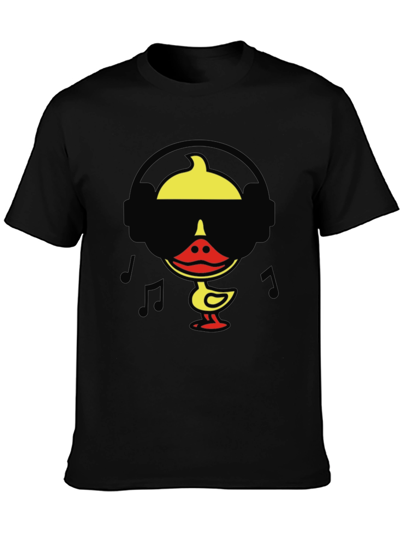 Cool Duck DJ Graphic Tee - Black