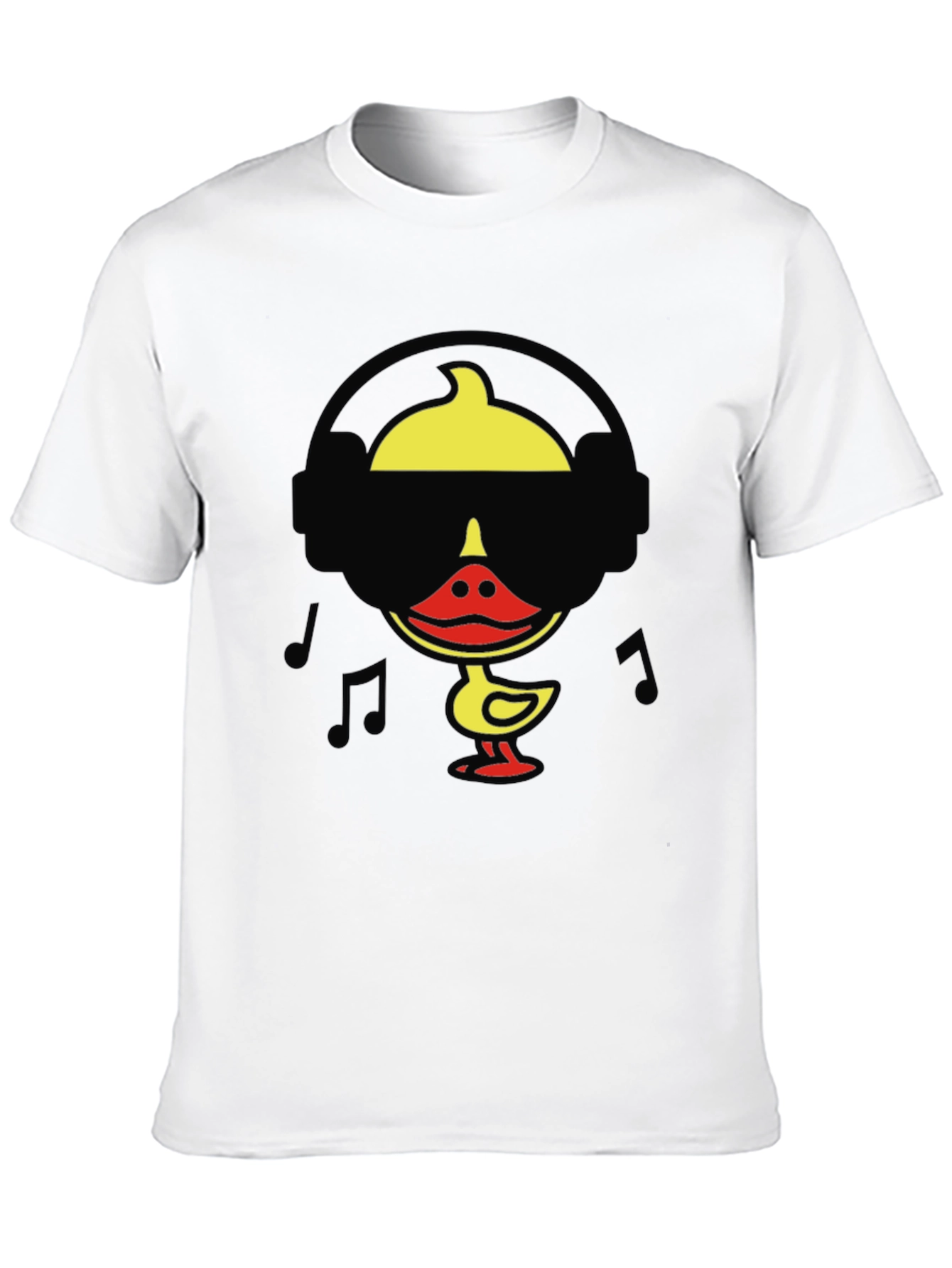 Cool Duck DJ Graphic Tee - Black