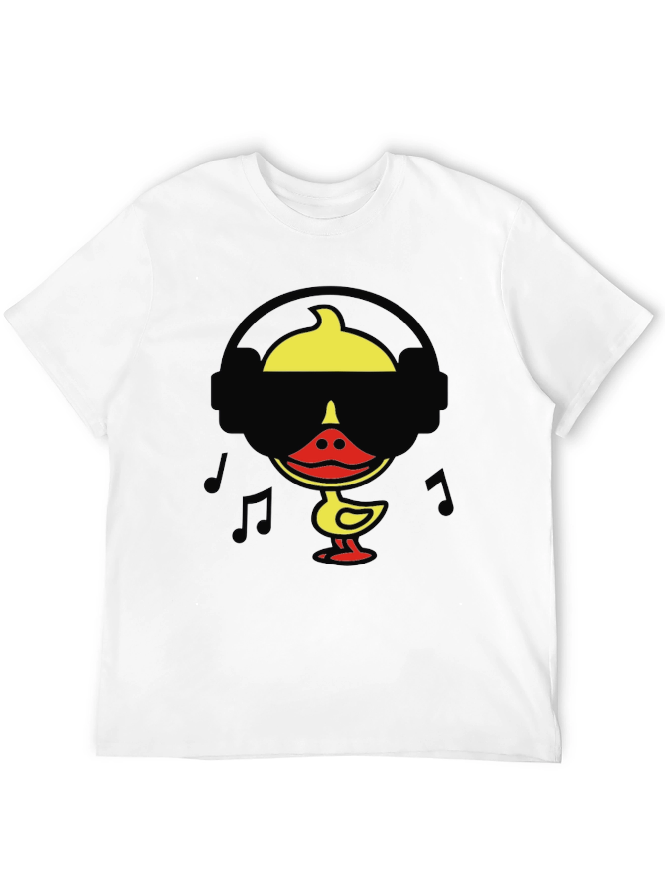 Cool Duck DJ Graphic Tee - Black
