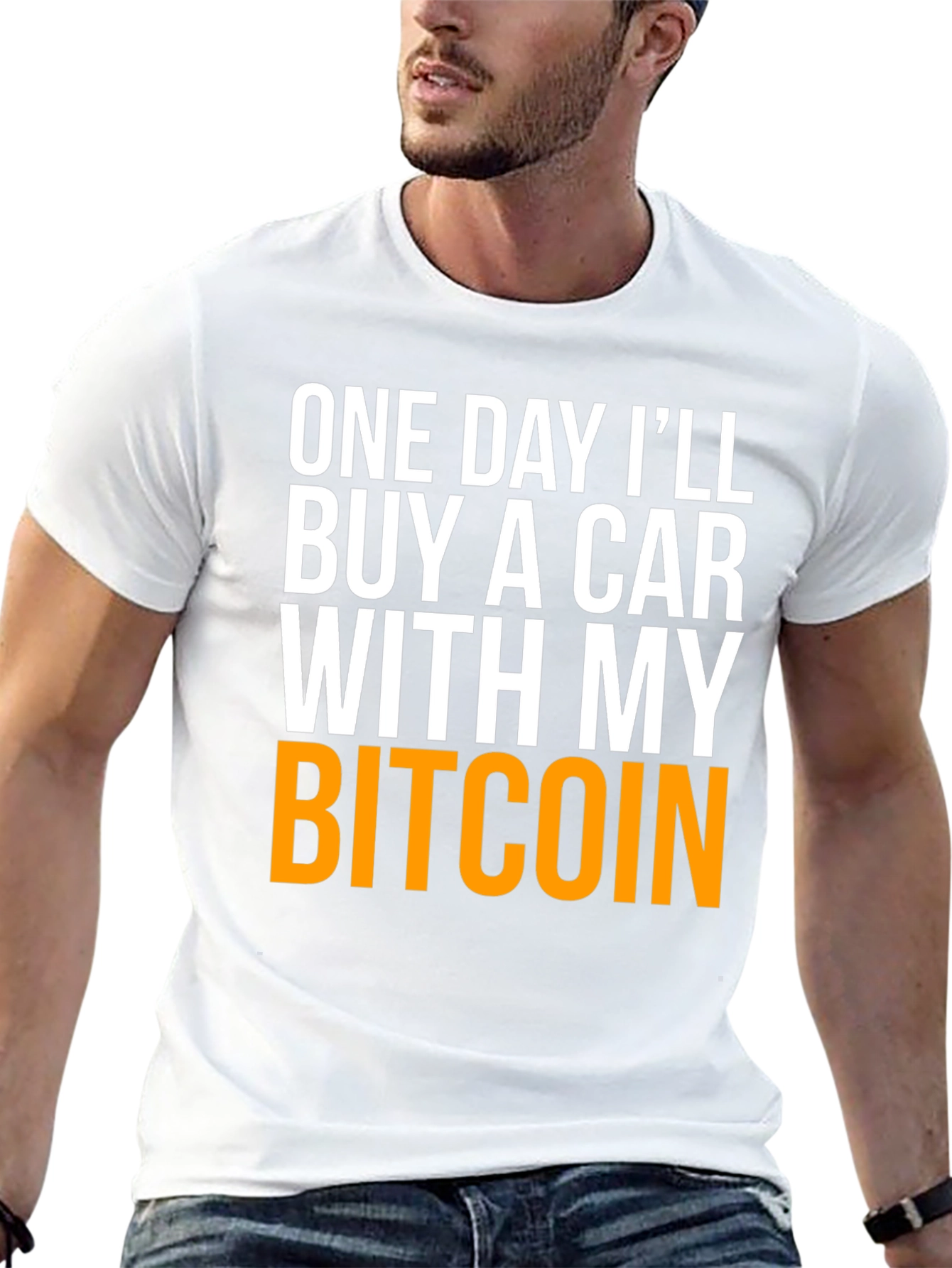 Bitcoin Car T-Shirt