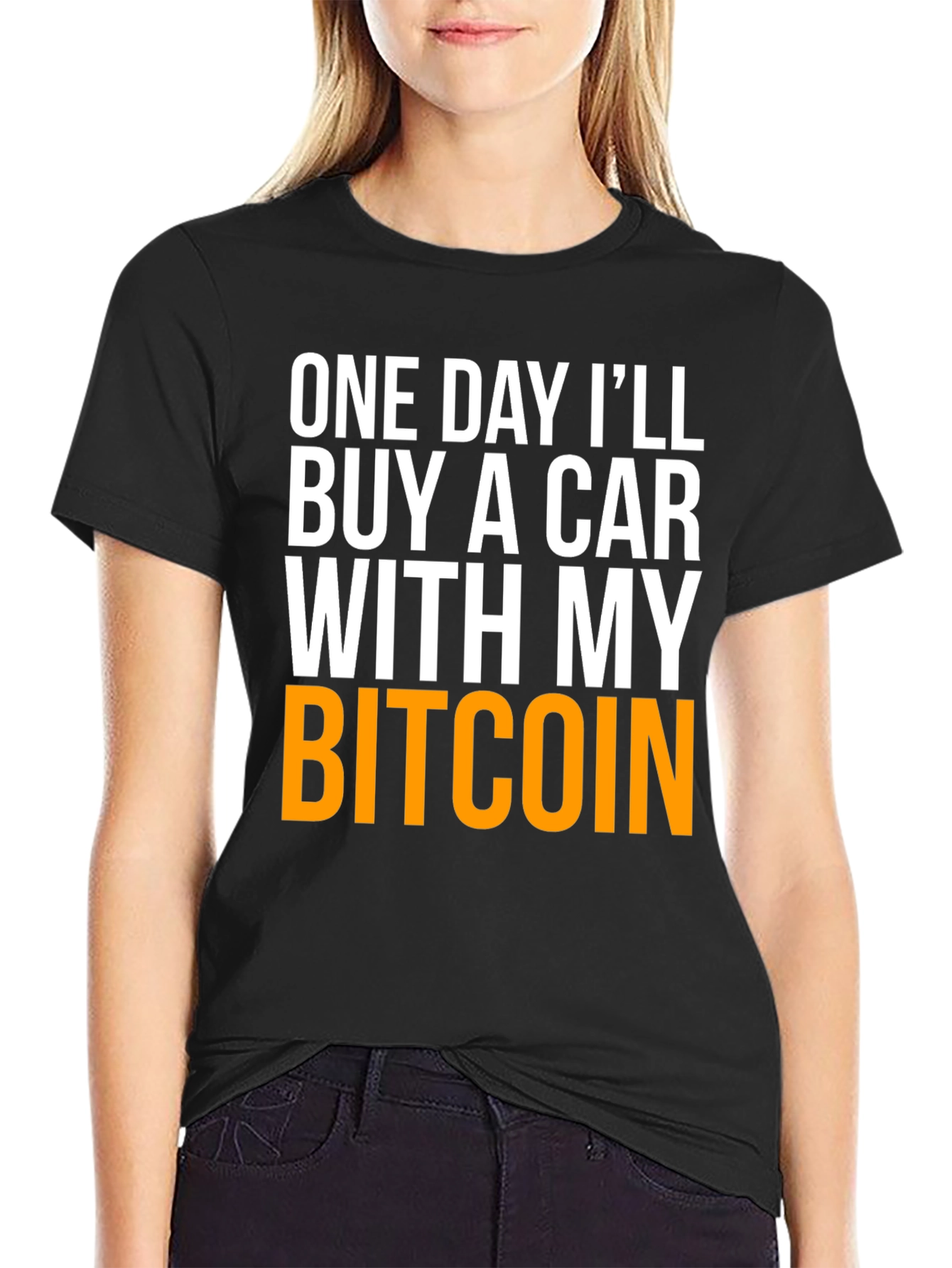 Bitcoin Car T-Shirt