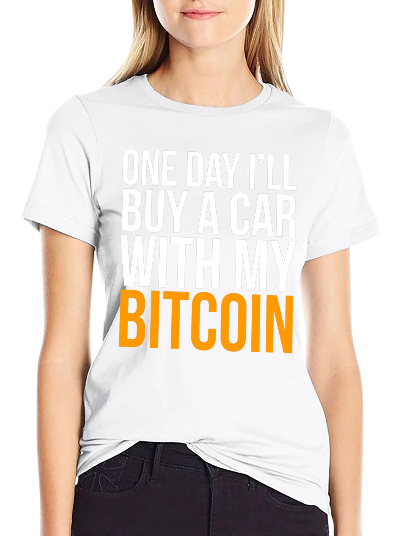 Bitcoin Car T-Shirt