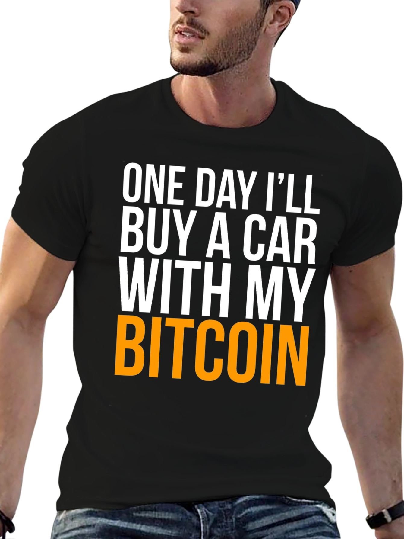 Bitcoin Car T-Shirt