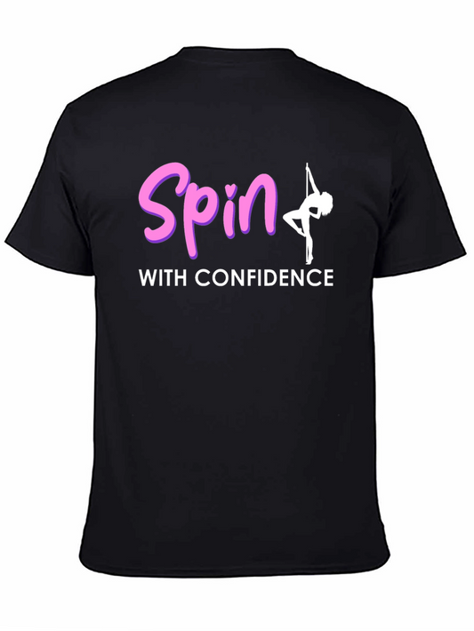 Spin with Confidence T-Shirt Pole Dancing