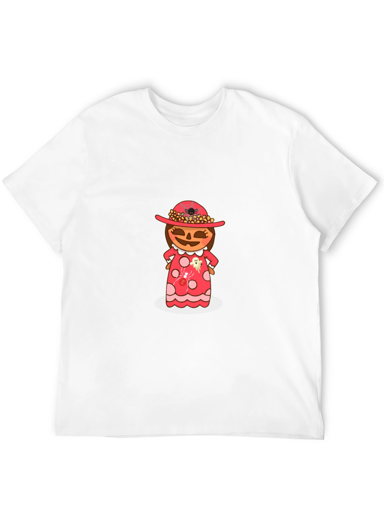 Halloween Pumpkin Girl T-Shirt