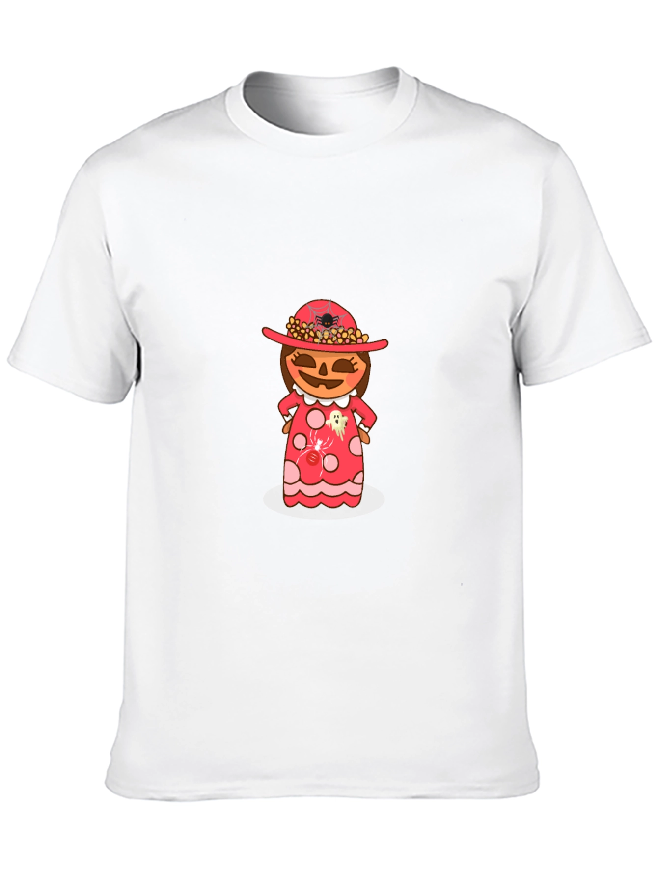 Halloween Pumpkin Girl T-Shirt