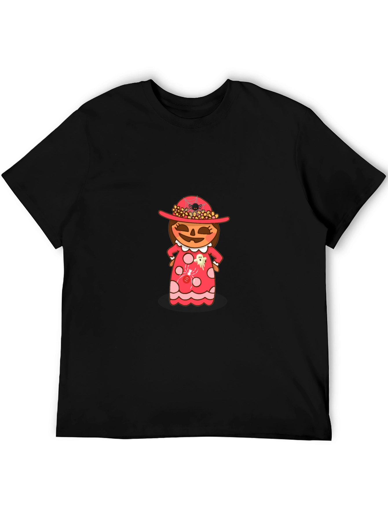 Halloween Pumpkin Girl T-Shirt