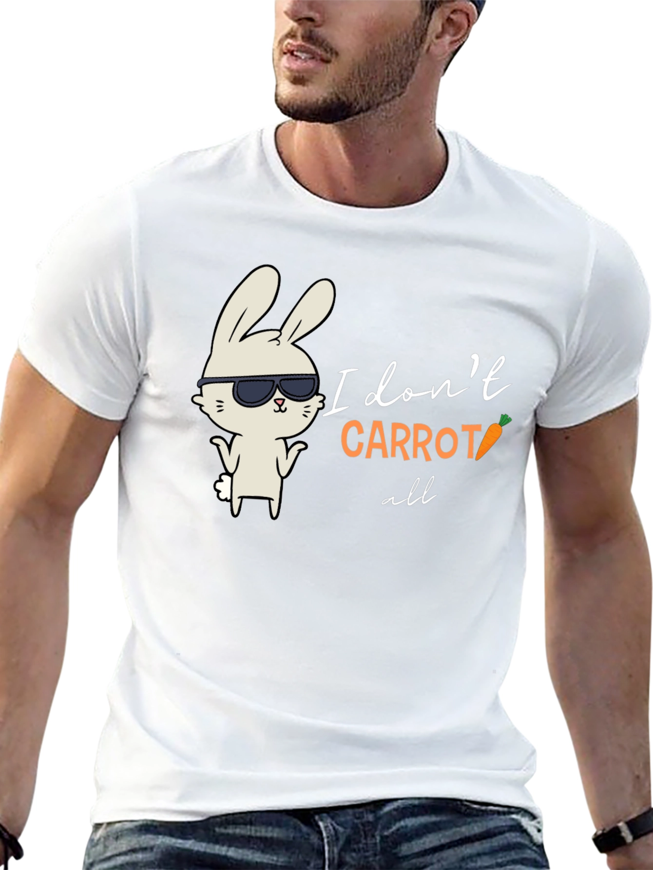 I Dont Carrot All Funny Easter T-Shirt