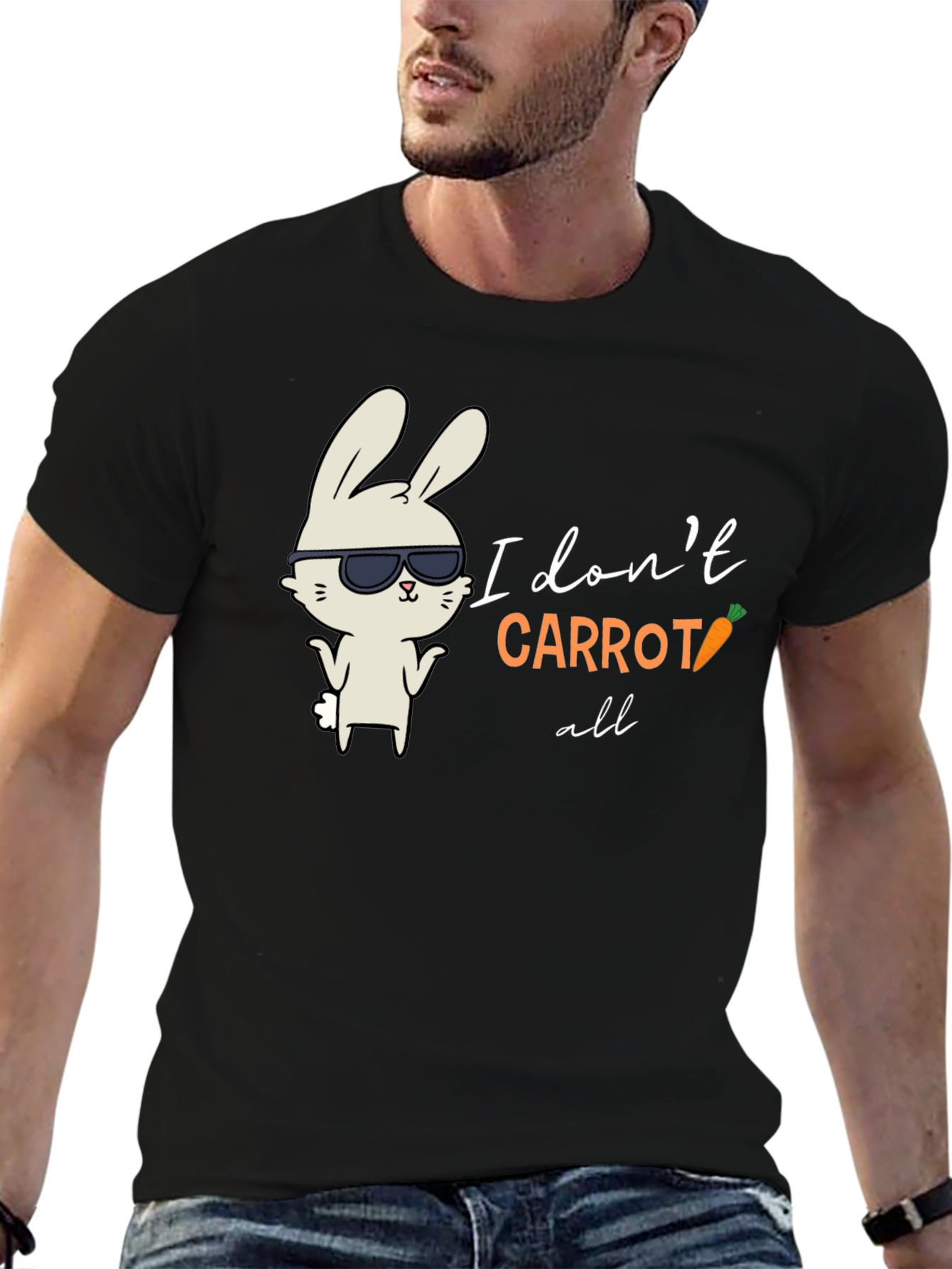 I Dont Carrot All Funny Easter T-Shirt