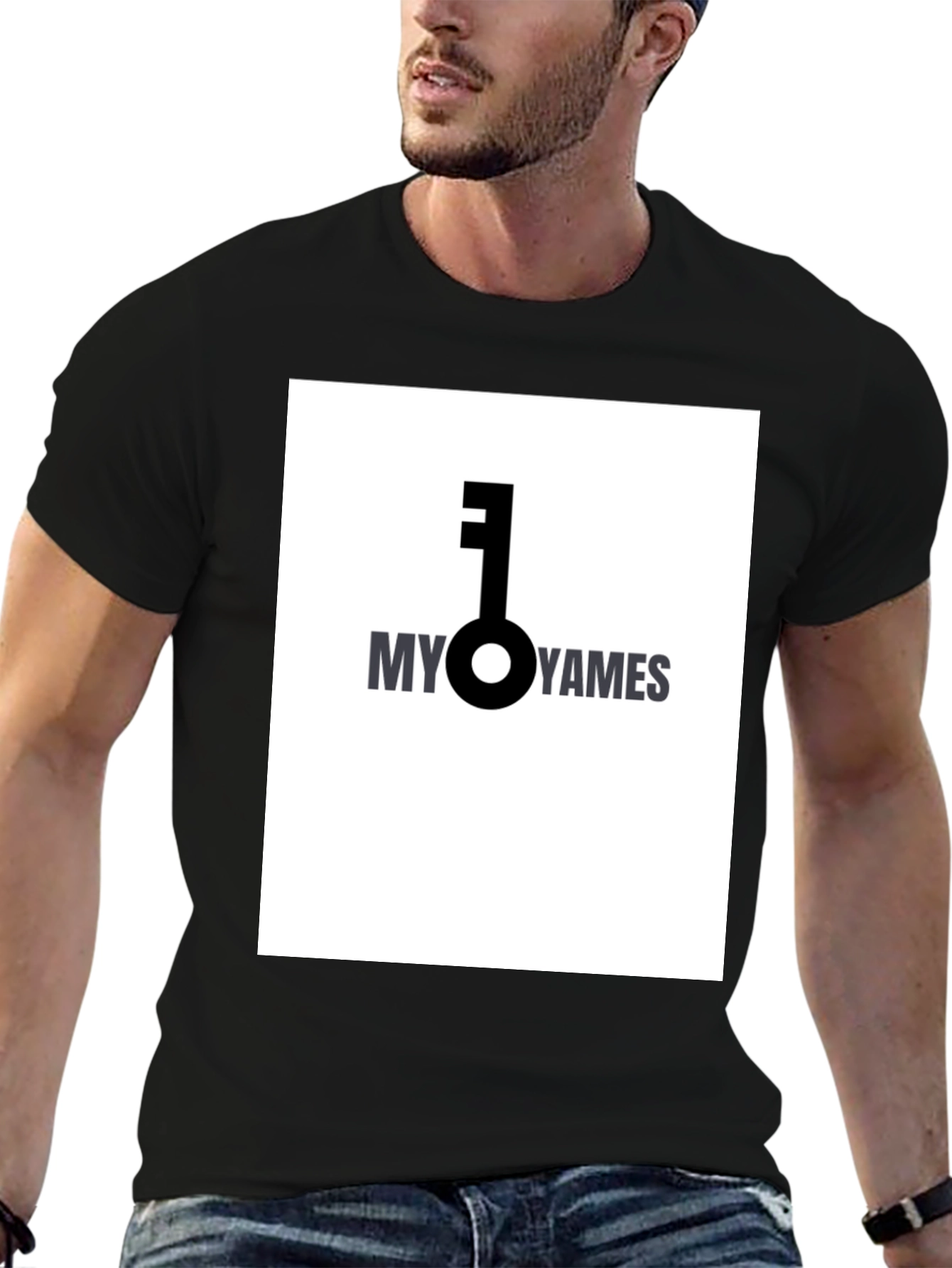 Unlock Your Style: MY Key YAMES T-Shirt