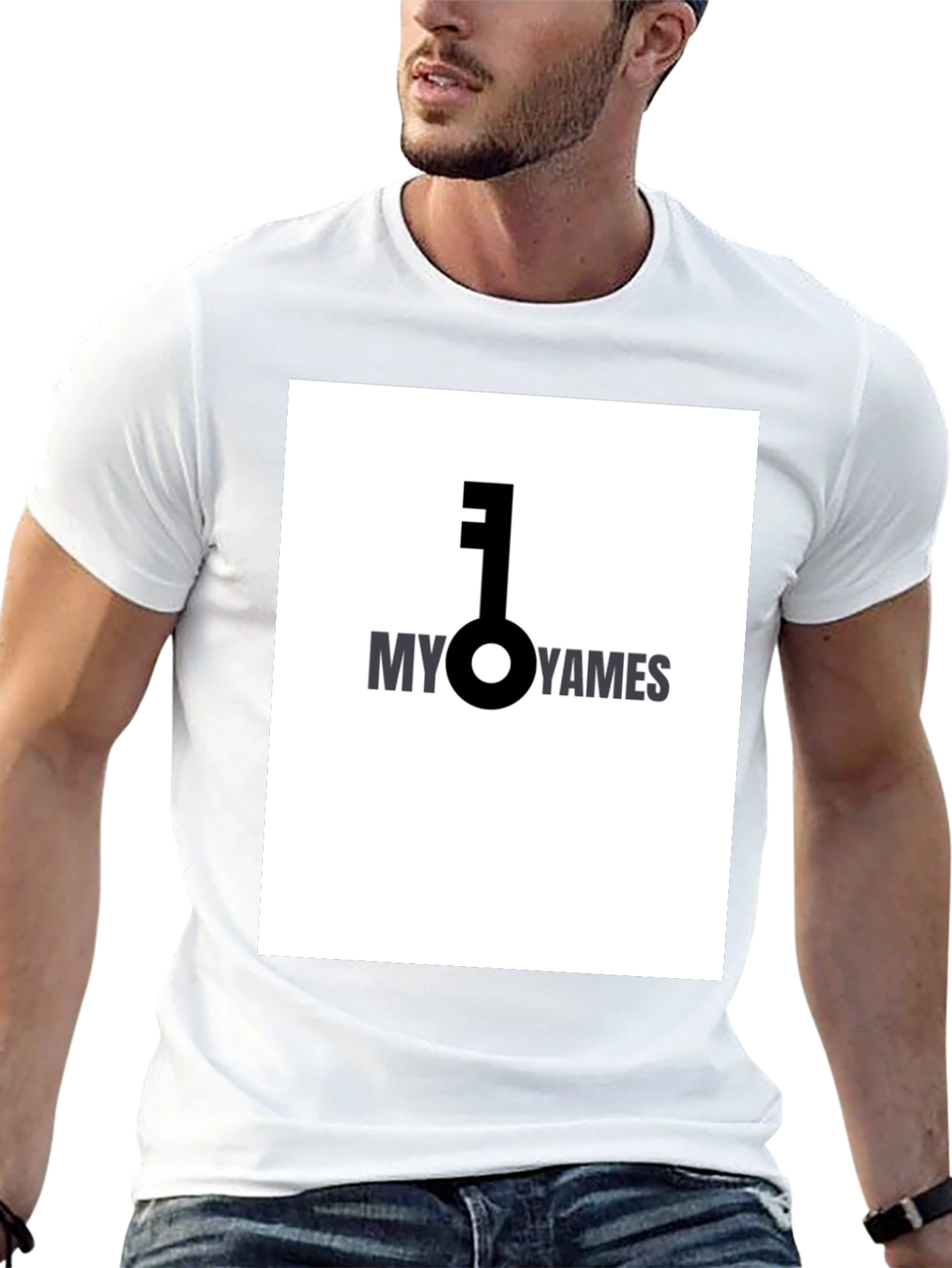 Unlock Your Style: MY Key YAMES T-Shirt