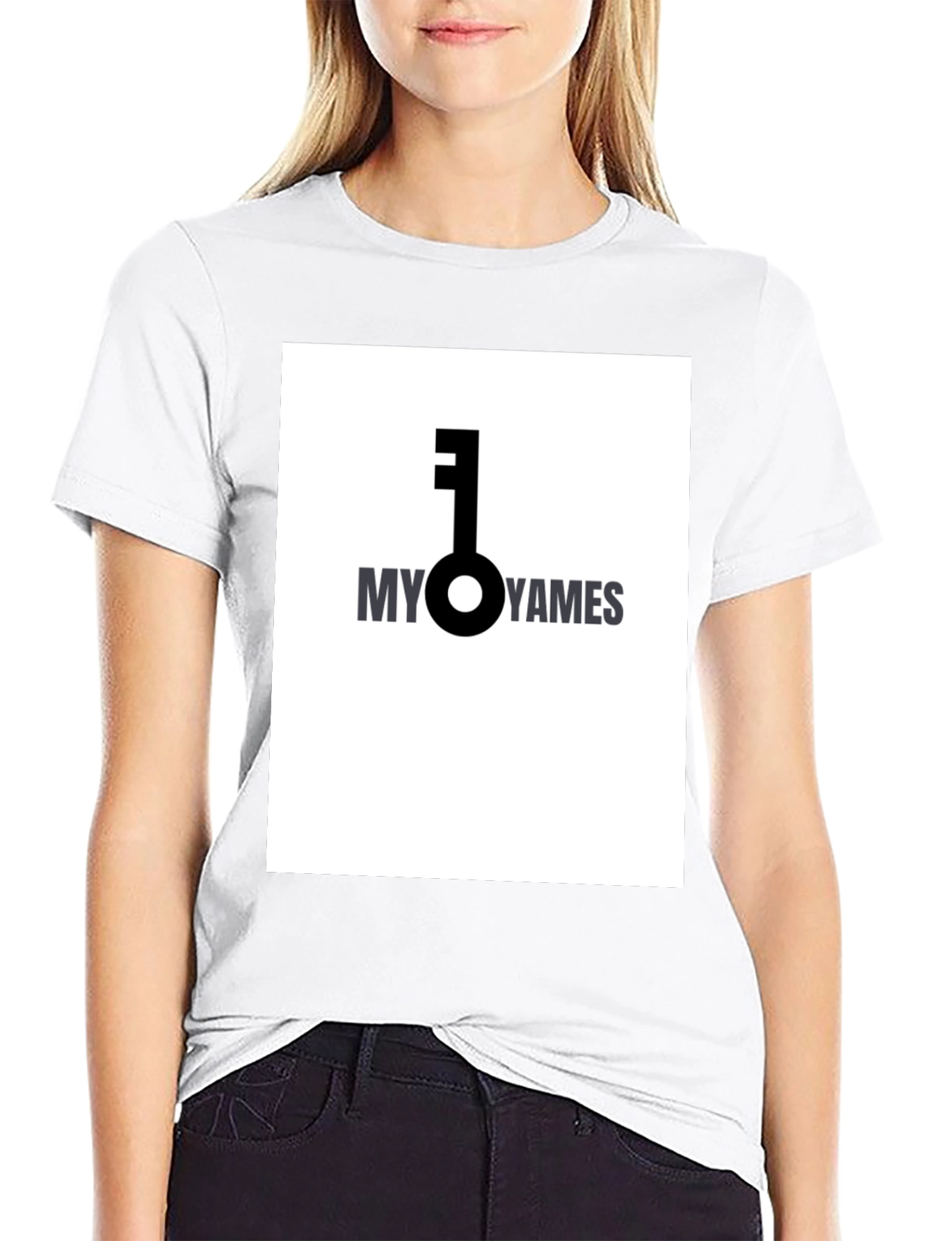 Unlock Your Style: MY Key YAMES T-Shirt