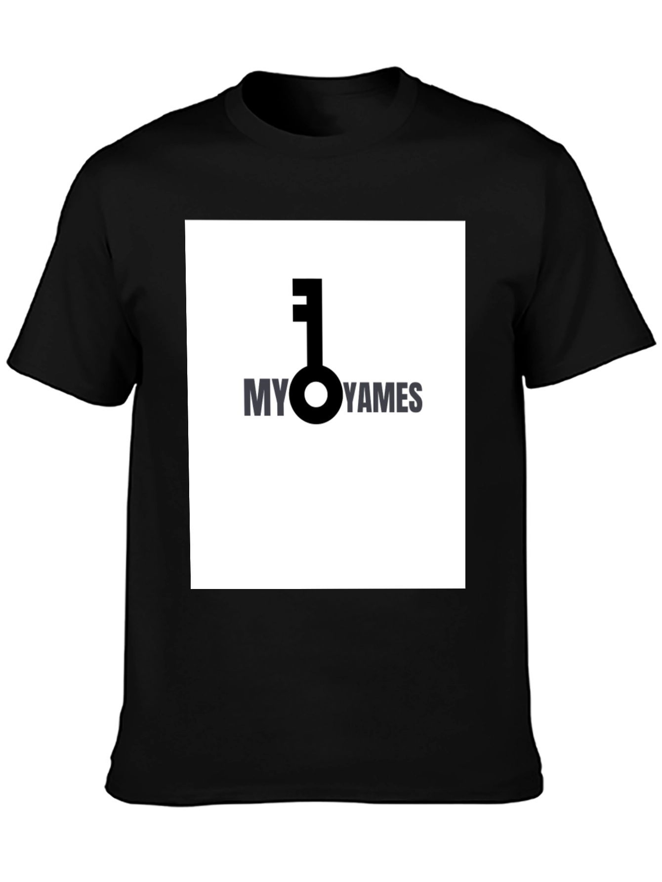 Unlock Your Style: MY Key YAMES T-Shirt