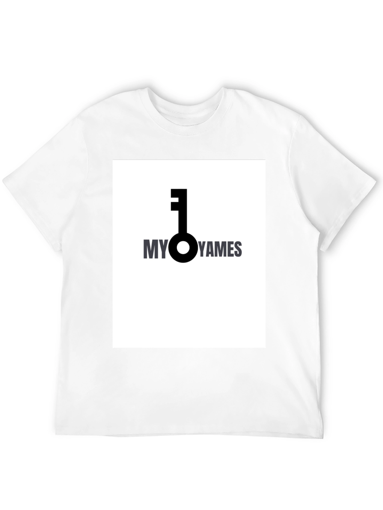 Unlock Your Style: MY Key YAMES T-Shirt