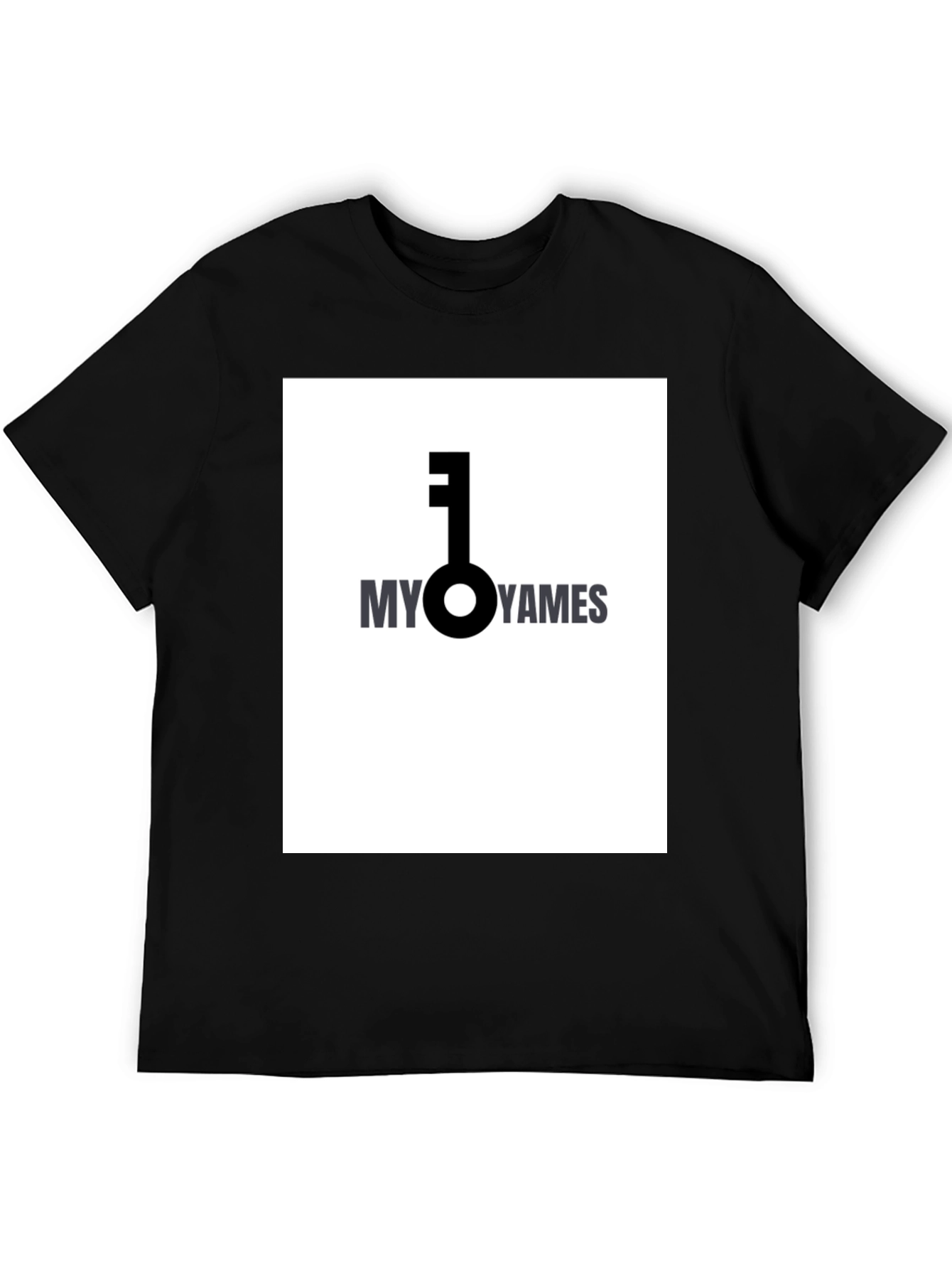 Unlock Your Style: MY Key YAMES T-Shirt