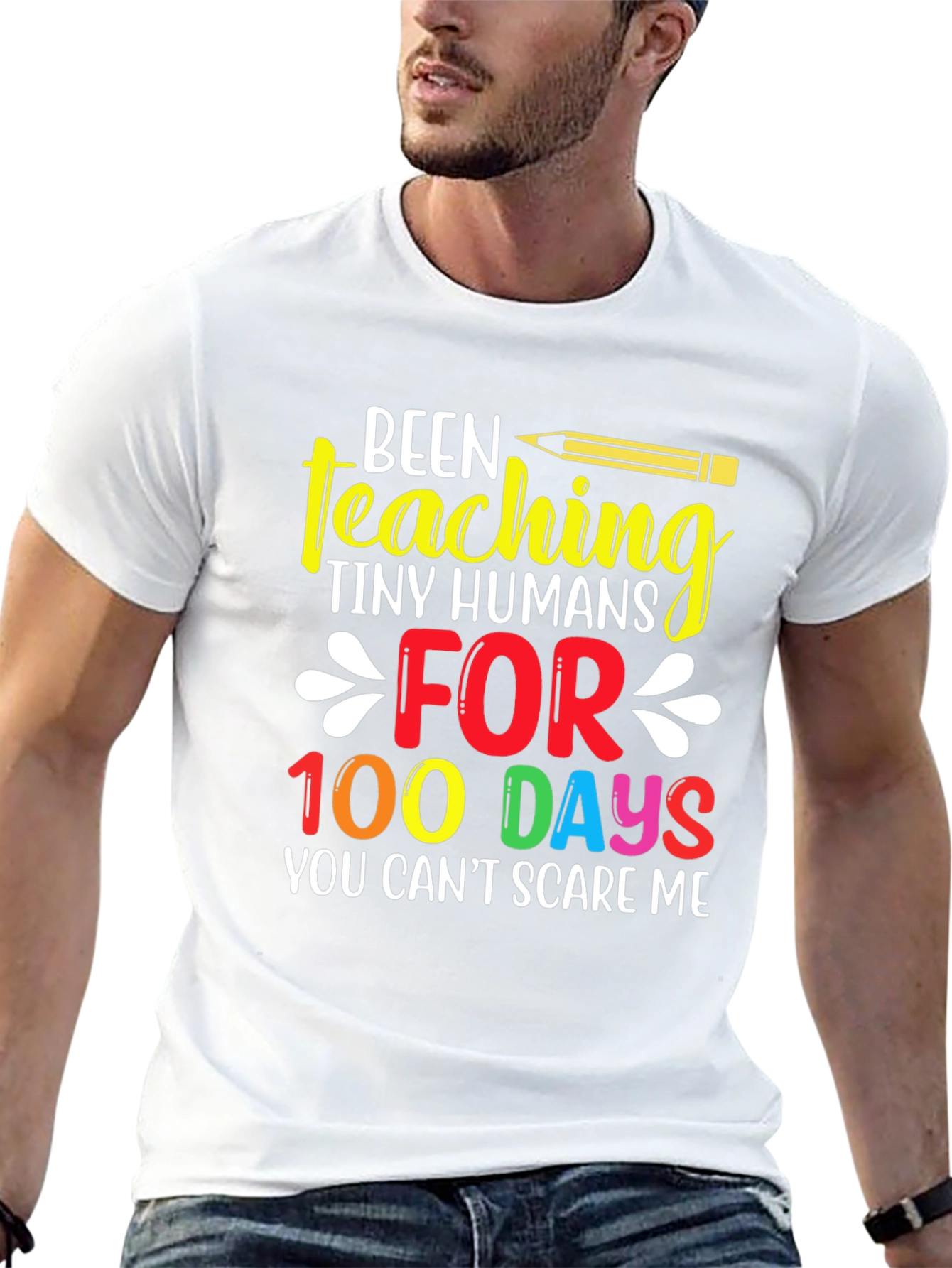 Teacher 100 Days School T-Shirt